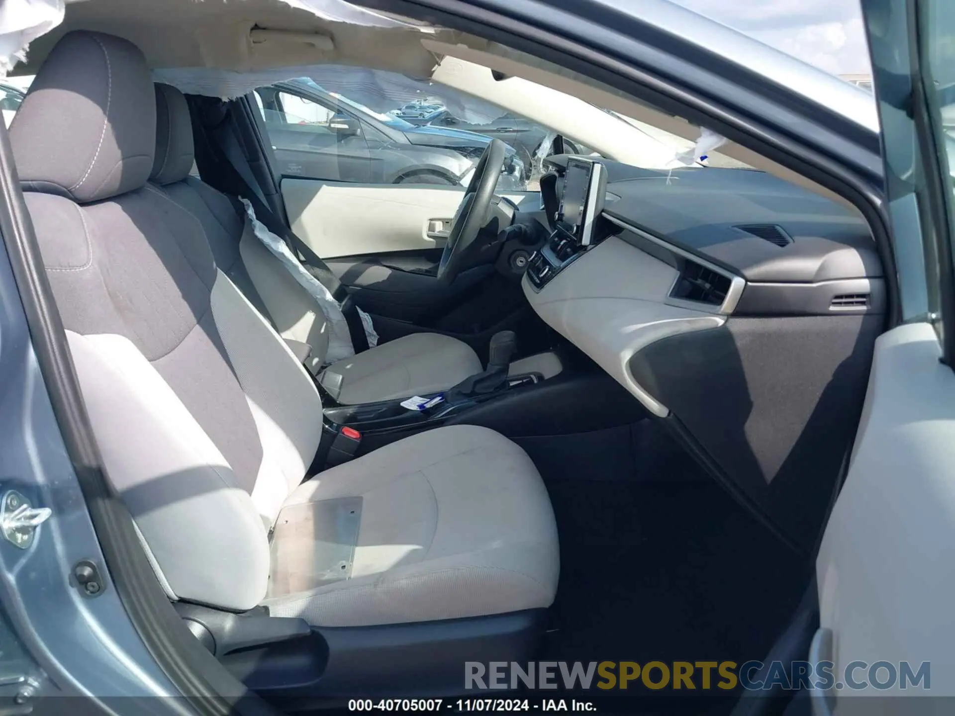5 fotografías del automóvil dañado 5YFEPRAE8LP081954 TOYOTA COROLLA 2020