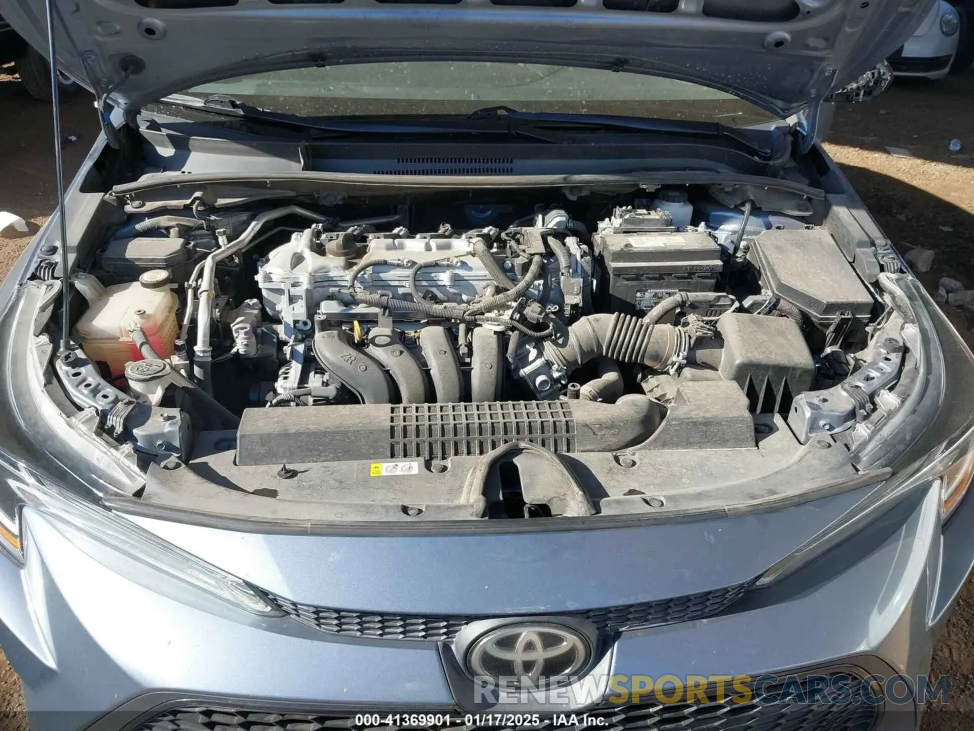 10 fotografías del automóvil dañado 5YFEPRAE8LP082456 TOYOTA COROLLA 2020