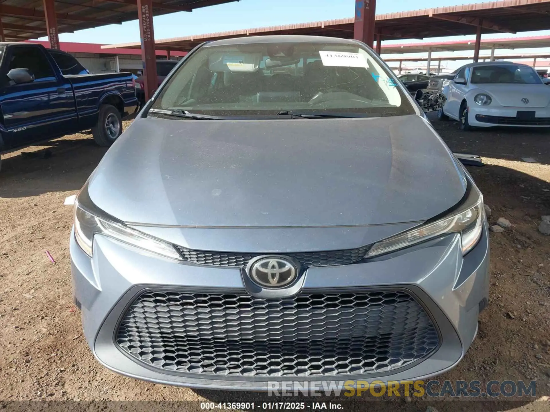 12 fotografías del automóvil dañado 5YFEPRAE8LP082456 TOYOTA COROLLA 2020