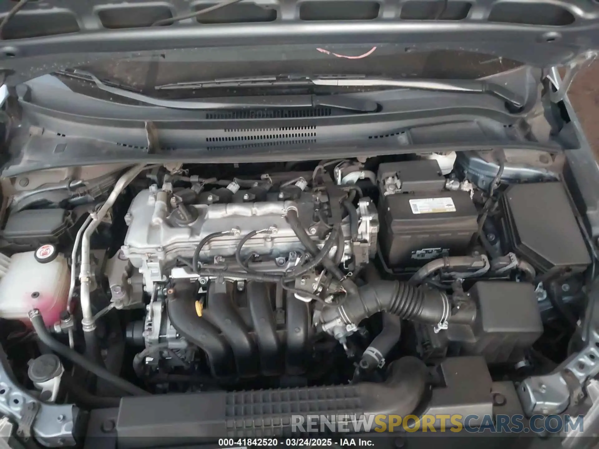 10 fotografías del automóvil dañado 5YFEPRAE8LP082859 TOYOTA COROLLA 2020