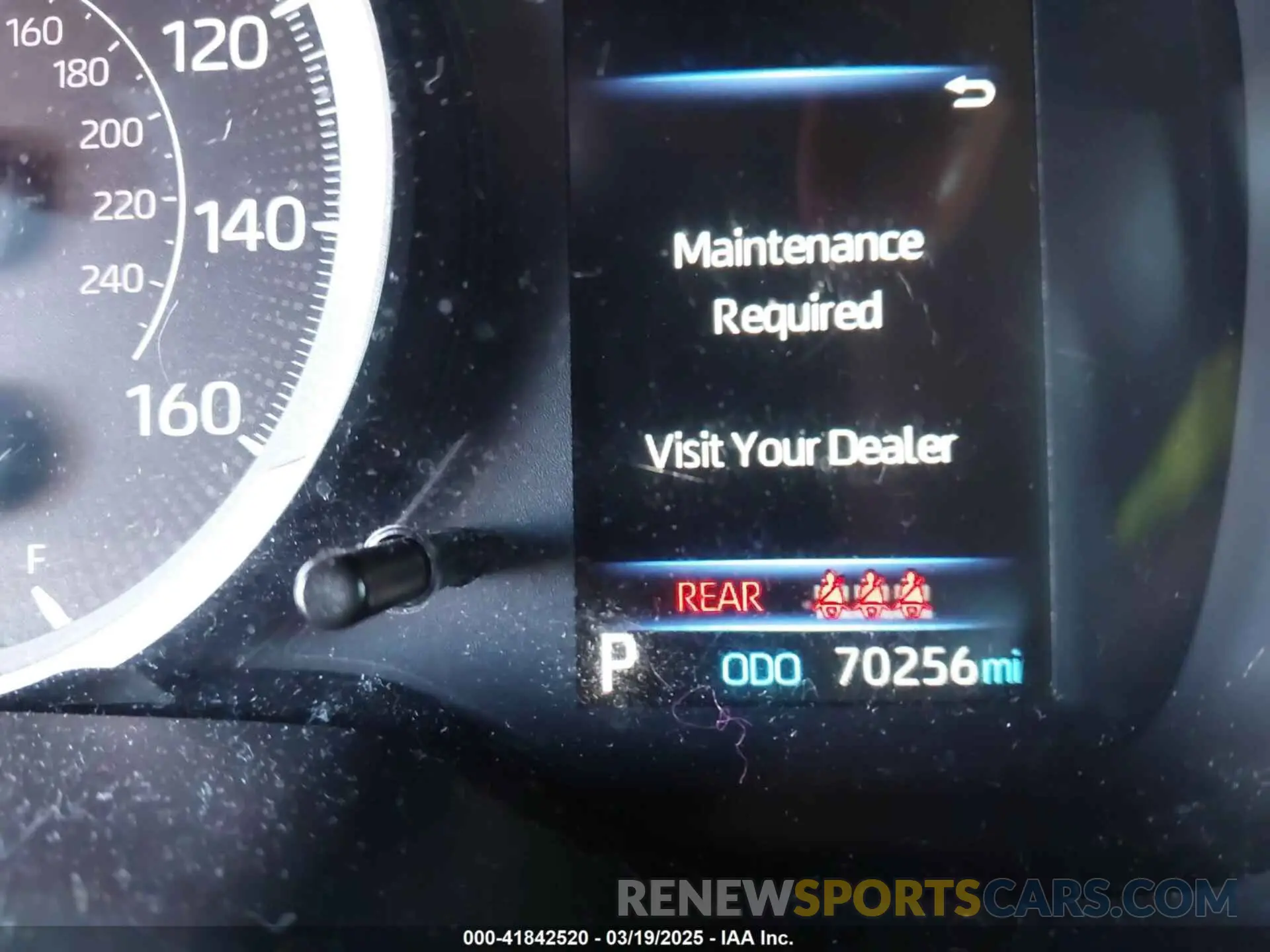 7 fotografías del automóvil dañado 5YFEPRAE8LP082859 TOYOTA COROLLA 2020