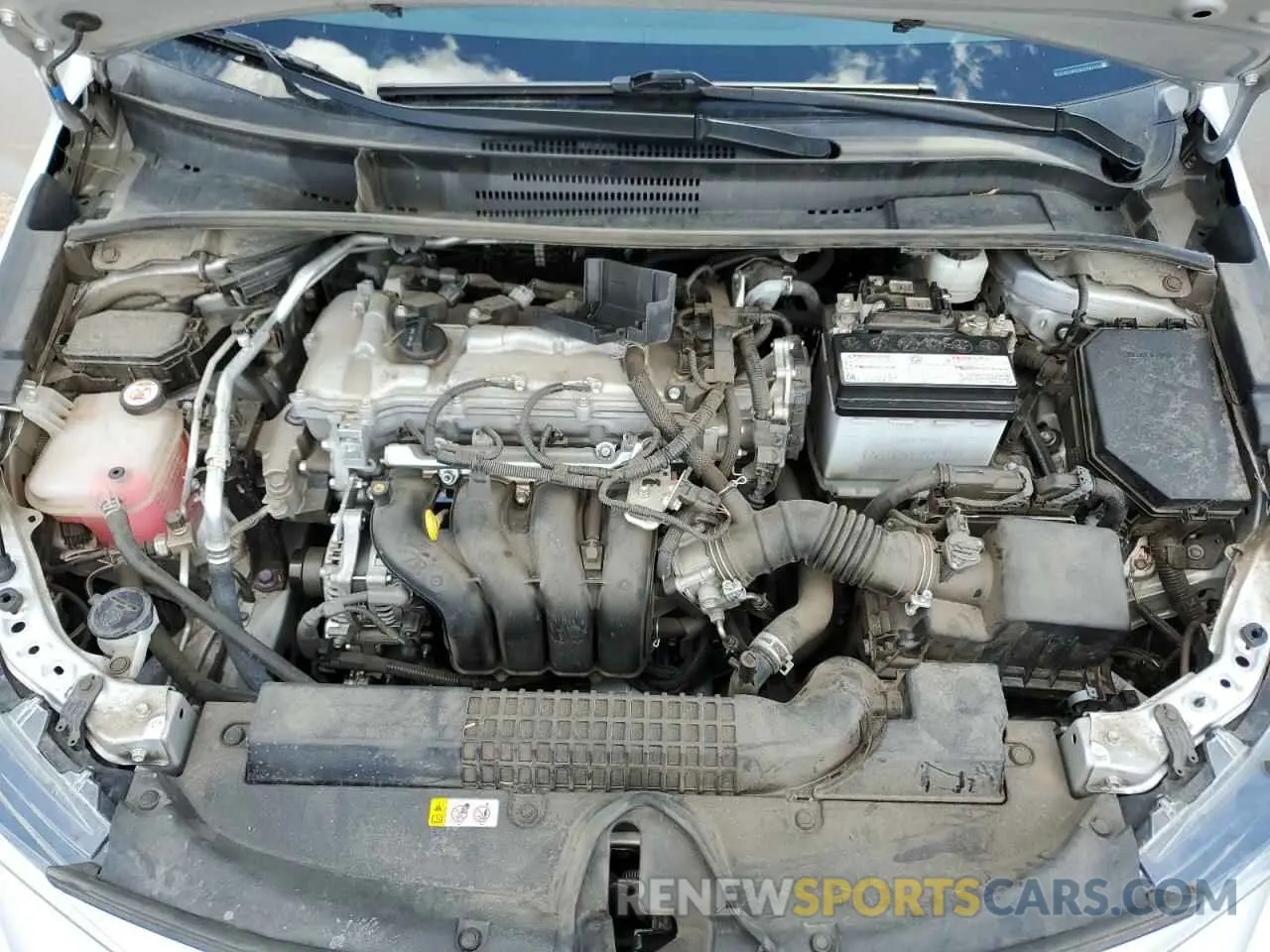 11 fotografías del automóvil dañado 5YFEPRAE8LP084725 TOYOTA COROLLA 2020