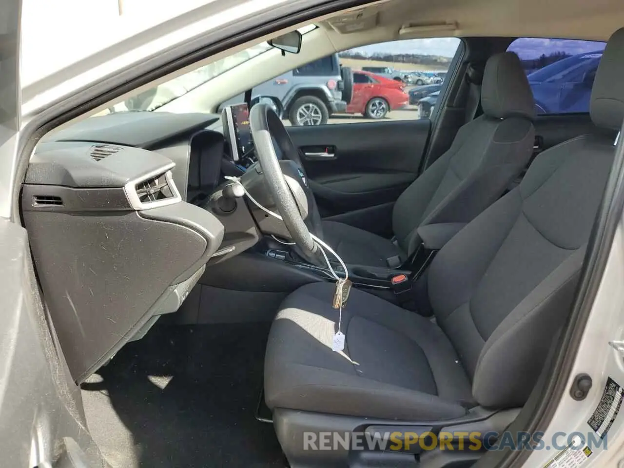 7 fotografías del automóvil dañado 5YFEPRAE8LP084725 TOYOTA COROLLA 2020