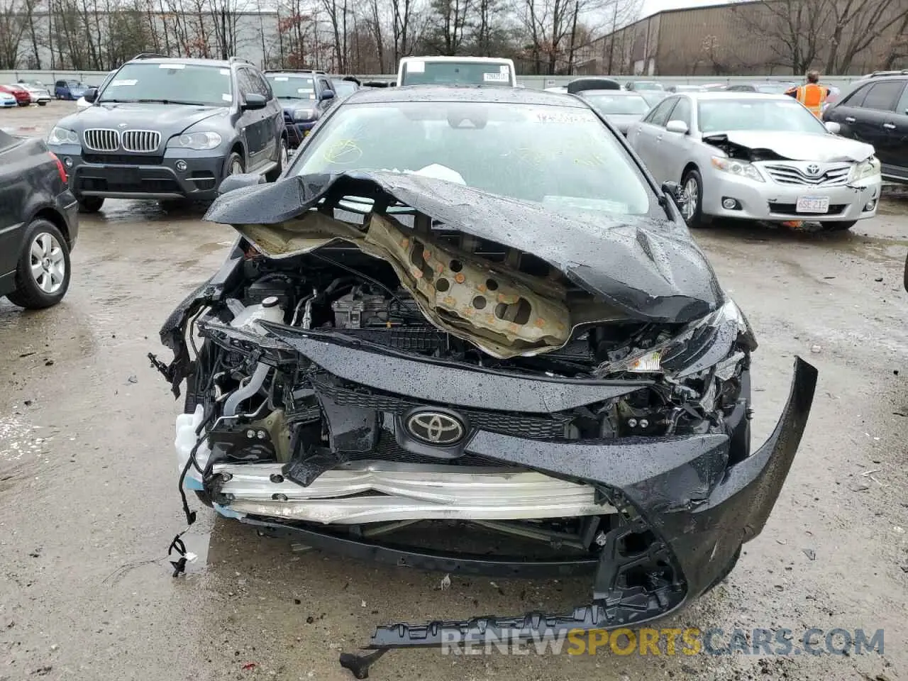 5 fotografías del automóvil dañado 5YFEPRAE8LP088404 TOYOTA COROLLA 2020