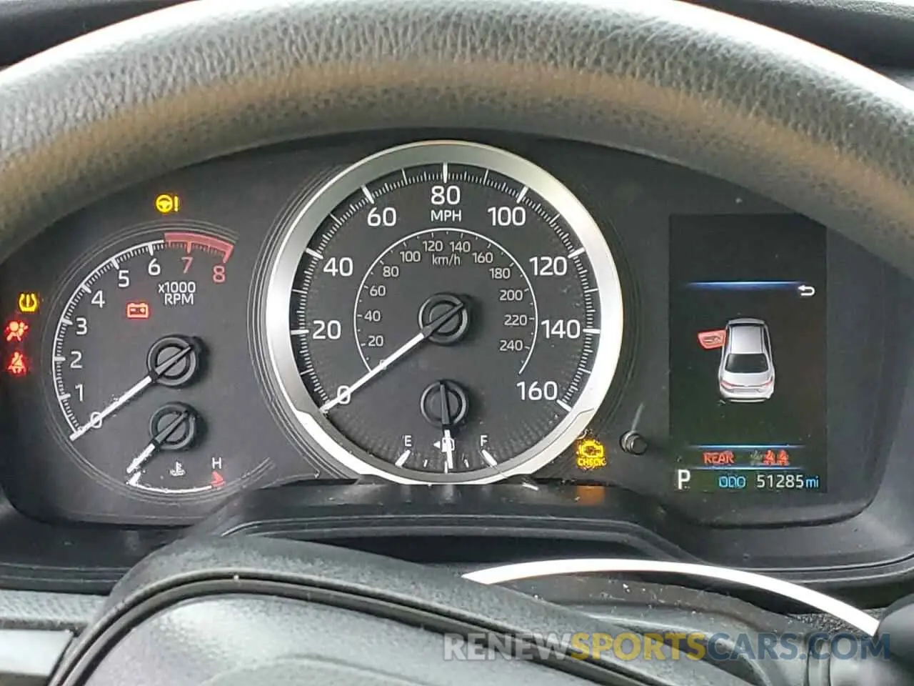 9 fotografías del automóvil dañado 5YFEPRAE8LP088404 TOYOTA COROLLA 2020