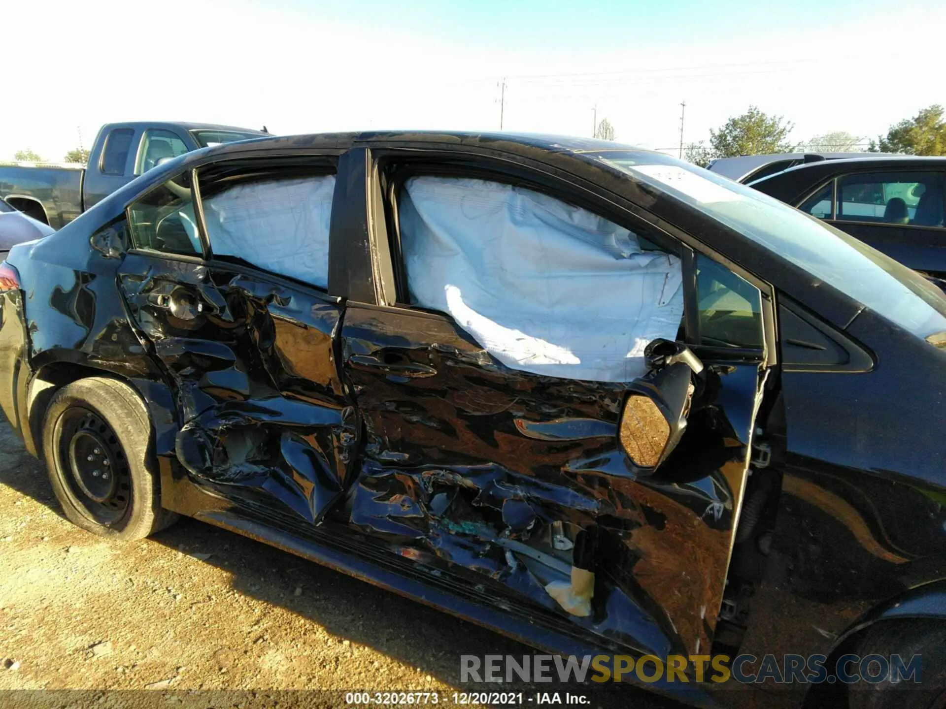 6 fotografías del automóvil dañado 5YFEPRAE8LP094087 TOYOTA COROLLA 2020