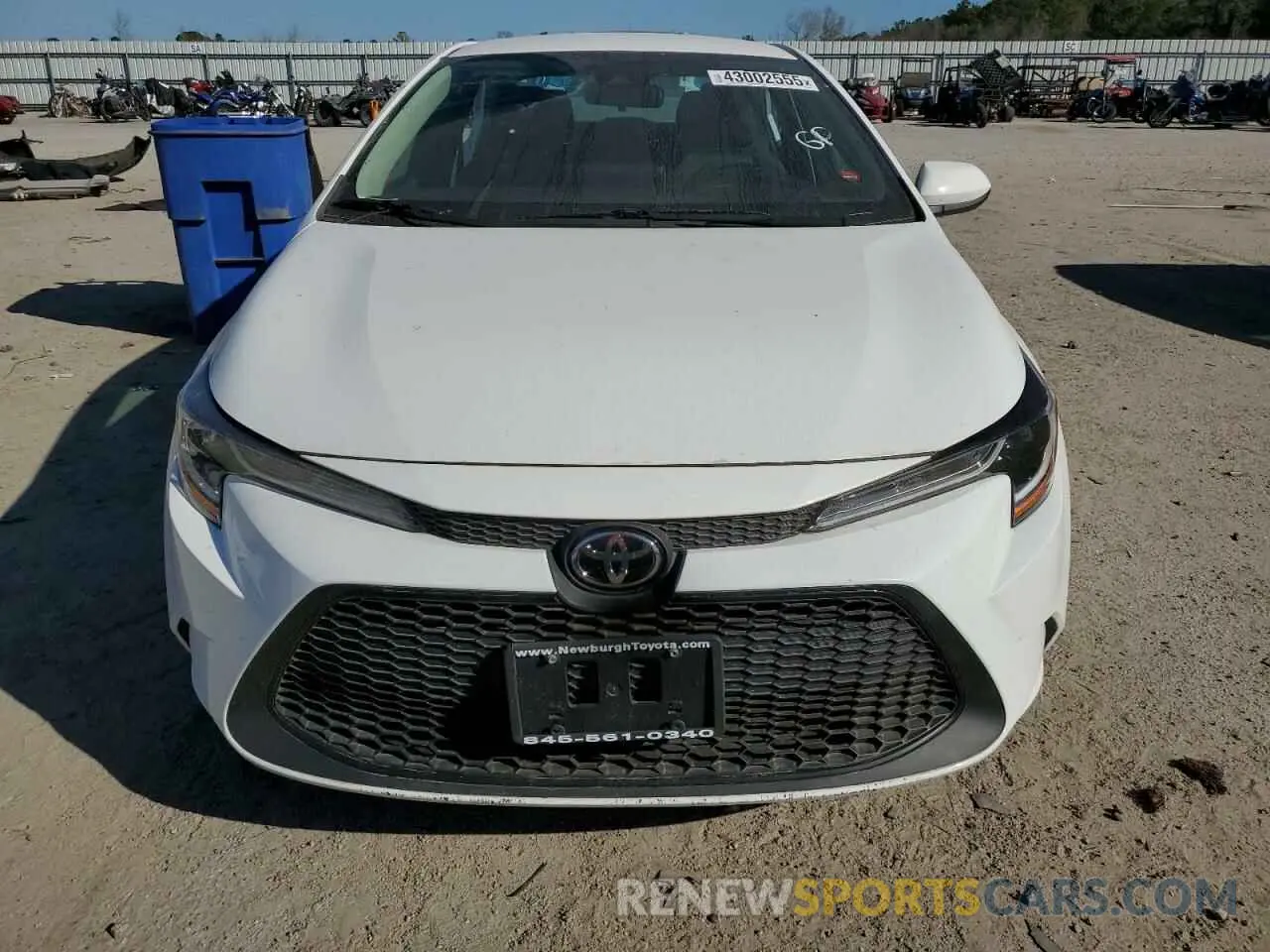 5 fotografías del automóvil dañado 5YFEPRAE8LP094400 TOYOTA COROLLA 2020