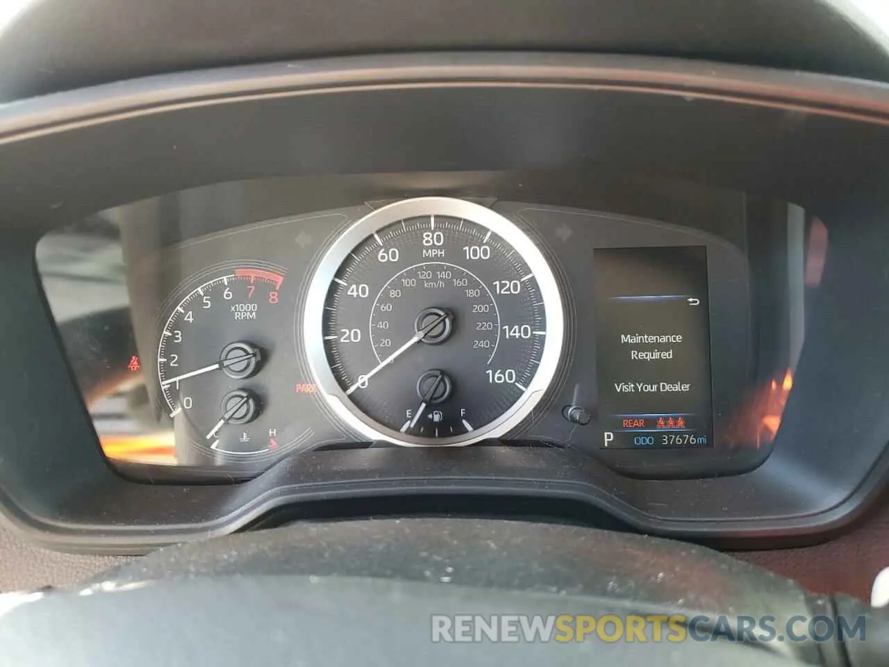 9 fotografías del automóvil dañado 5YFEPRAE8LP094400 TOYOTA COROLLA 2020