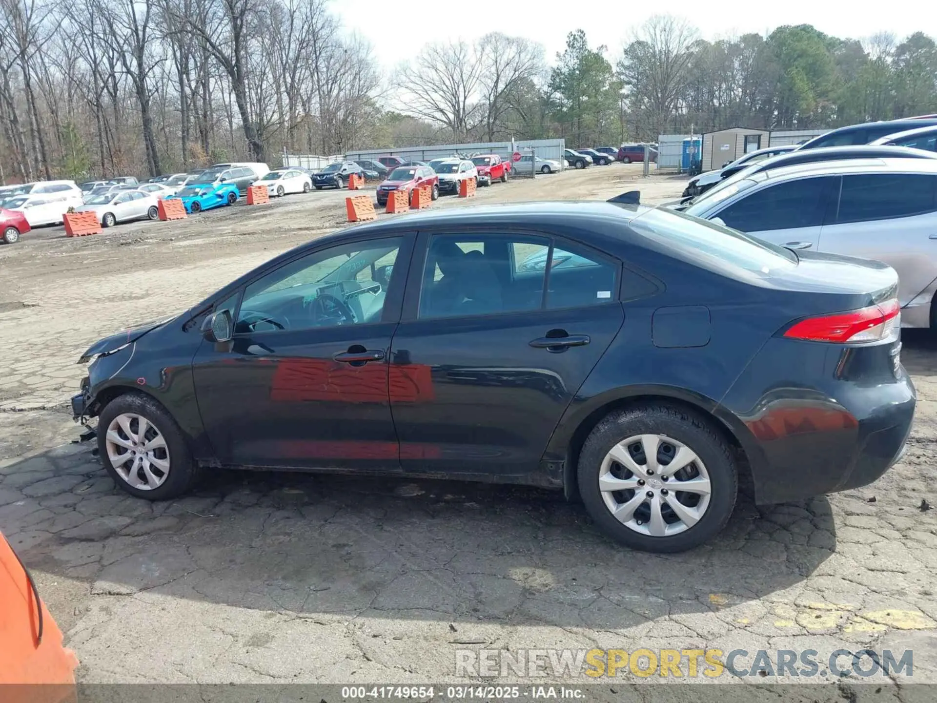 14 fotografías del automóvil dañado 5YFEPRAE8LP094882 TOYOTA COROLLA 2020