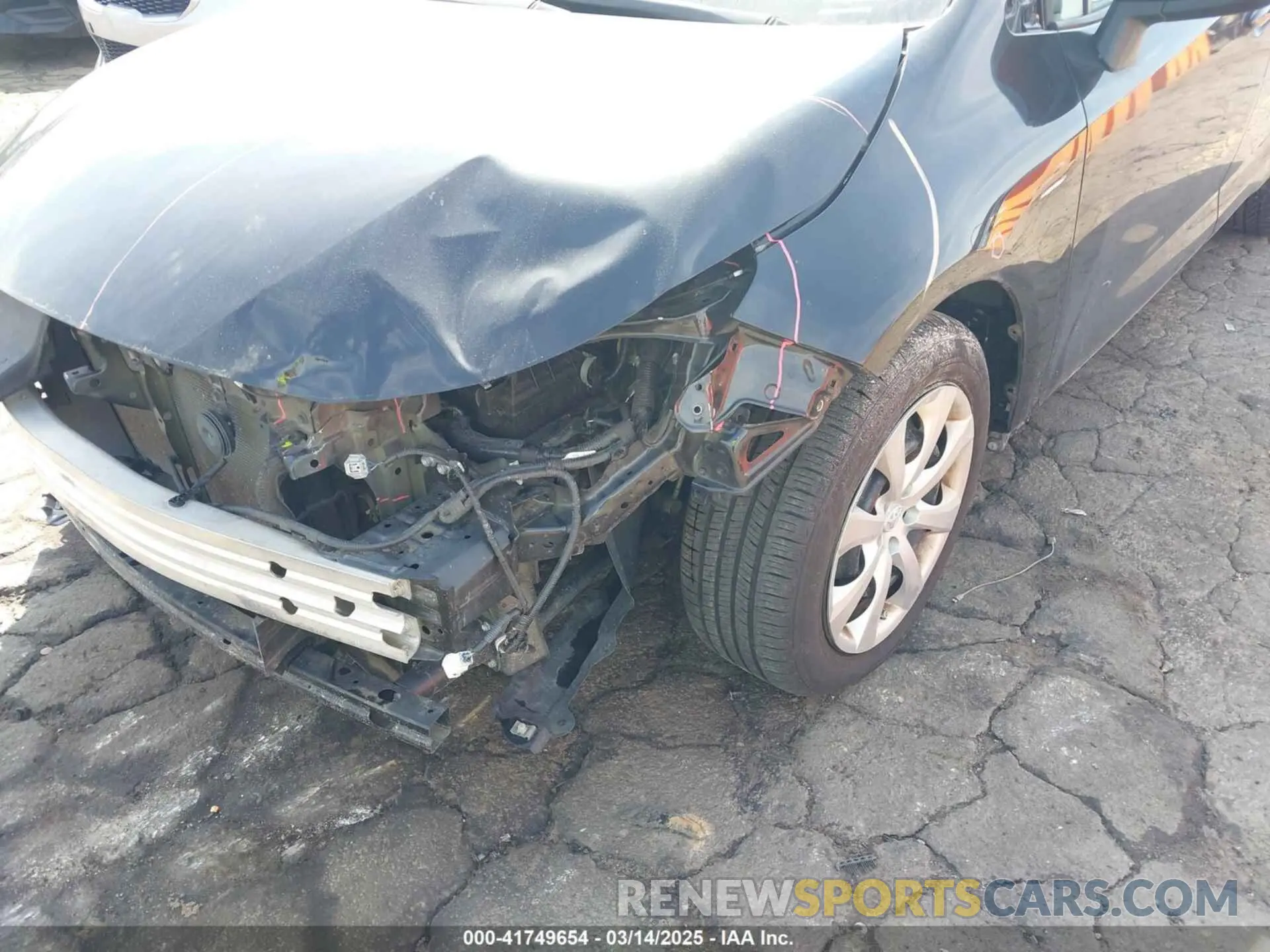 18 fotografías del automóvil dañado 5YFEPRAE8LP094882 TOYOTA COROLLA 2020