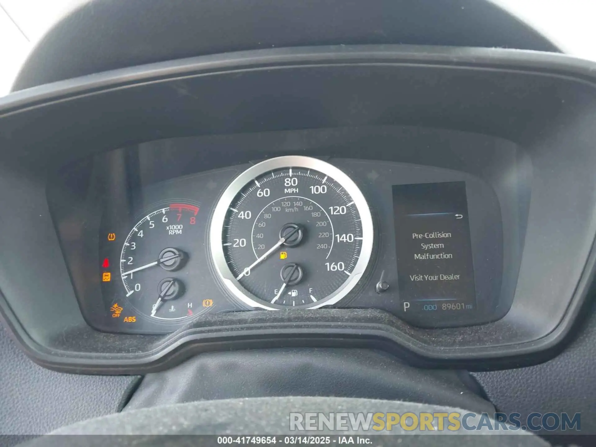 7 fotografías del automóvil dañado 5YFEPRAE8LP094882 TOYOTA COROLLA 2020