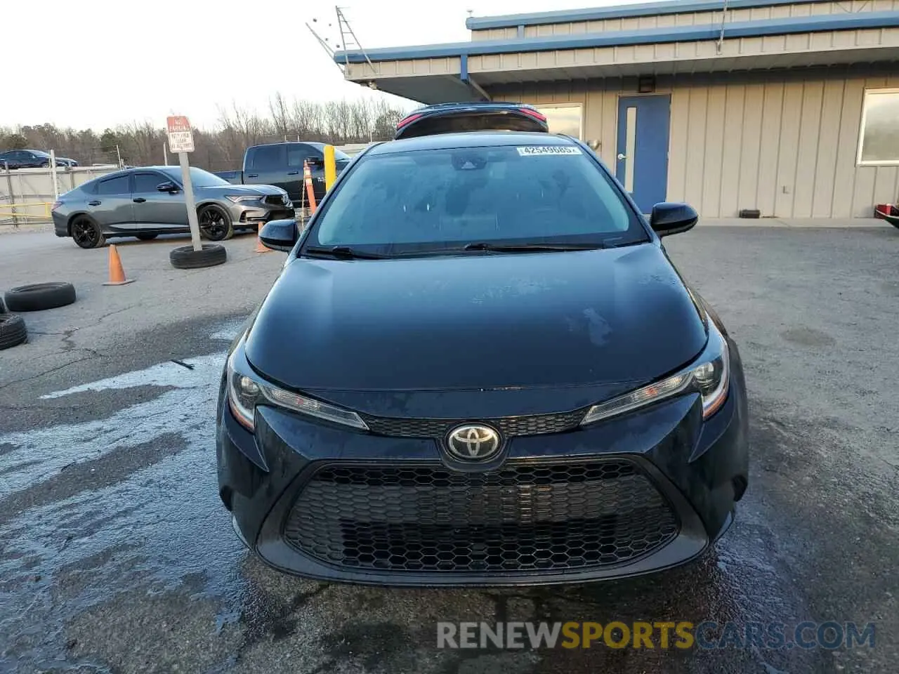 5 fotografías del automóvil dañado 5YFEPRAE8LP096566 TOYOTA COROLLA 2020