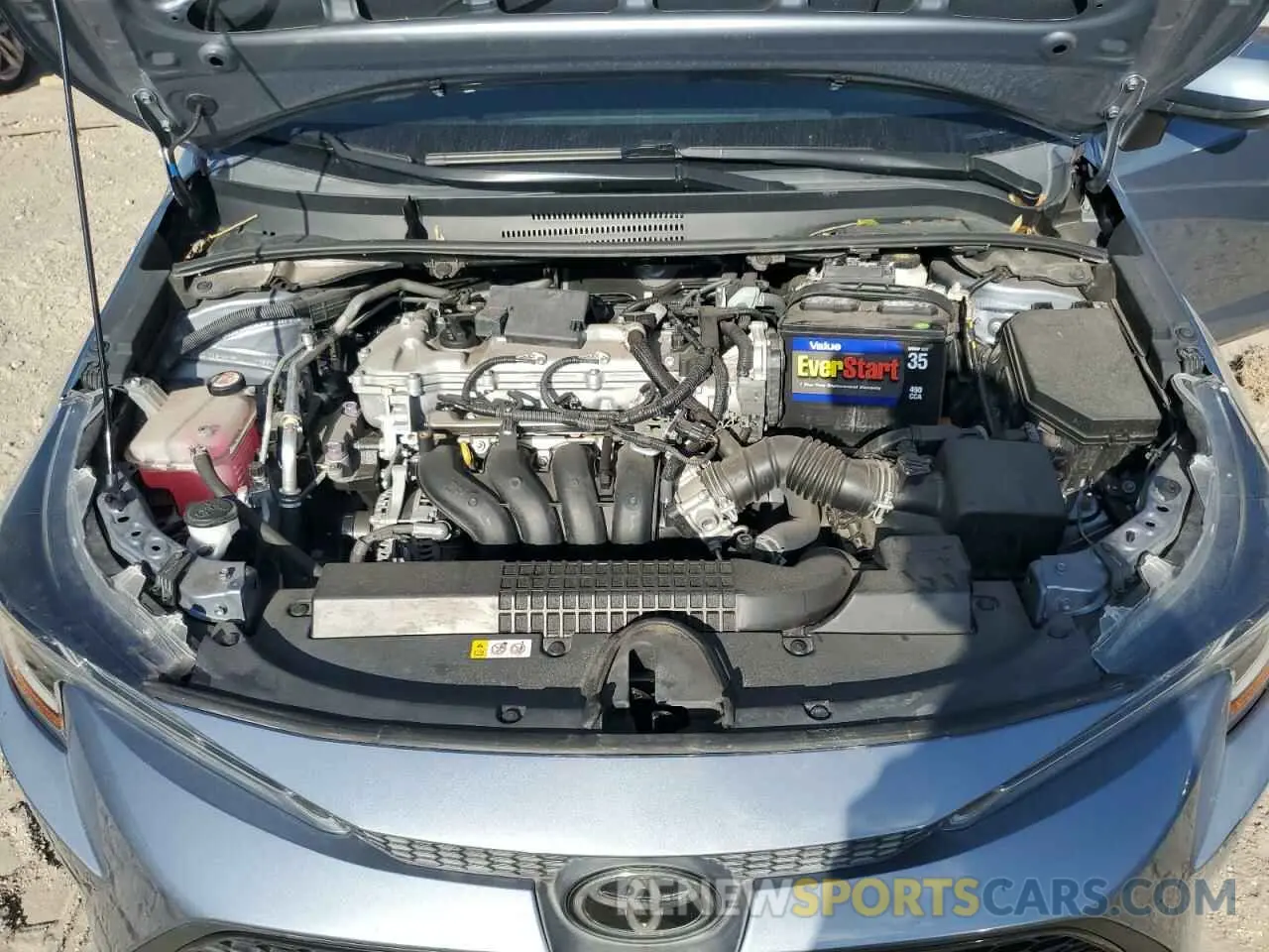 11 fotografías del automóvil dañado 5YFEPRAE8LP096728 TOYOTA COROLLA 2020