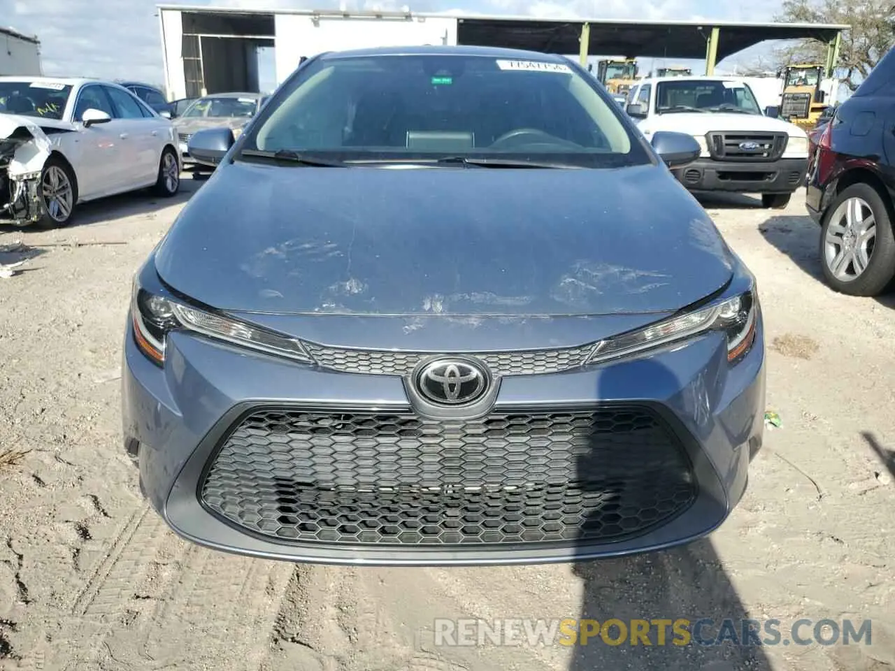 5 fotografías del automóvil dañado 5YFEPRAE8LP096728 TOYOTA COROLLA 2020