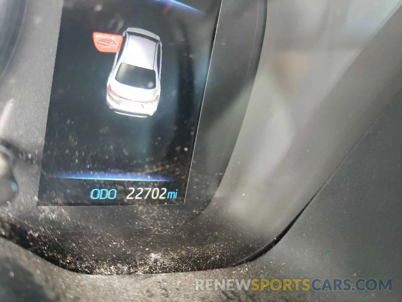 8 fotografías del automóvil dañado 5YFEPRAE8LP097104 TOYOTA COROLLA 2020