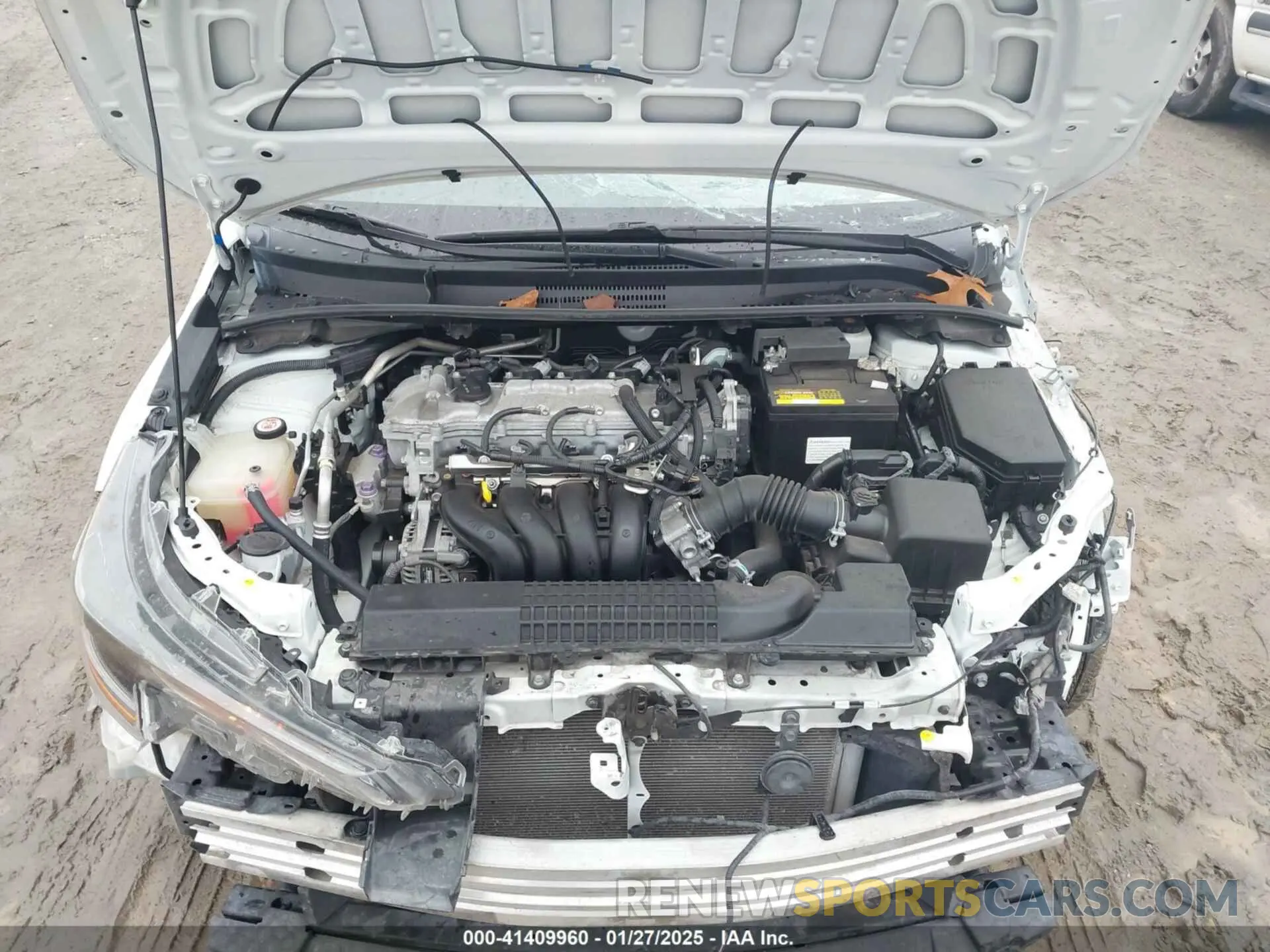 10 fotografías del automóvil dañado 5YFEPRAE8LP098513 TOYOTA COROLLA 2020