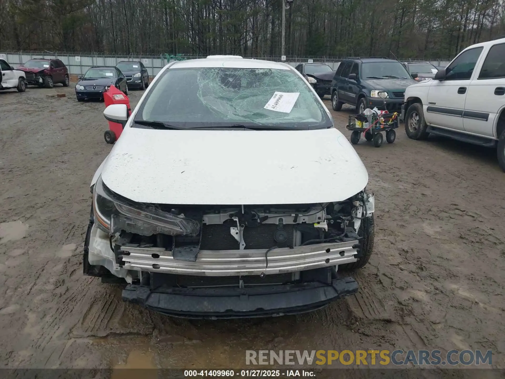 13 fotografías del automóvil dañado 5YFEPRAE8LP098513 TOYOTA COROLLA 2020