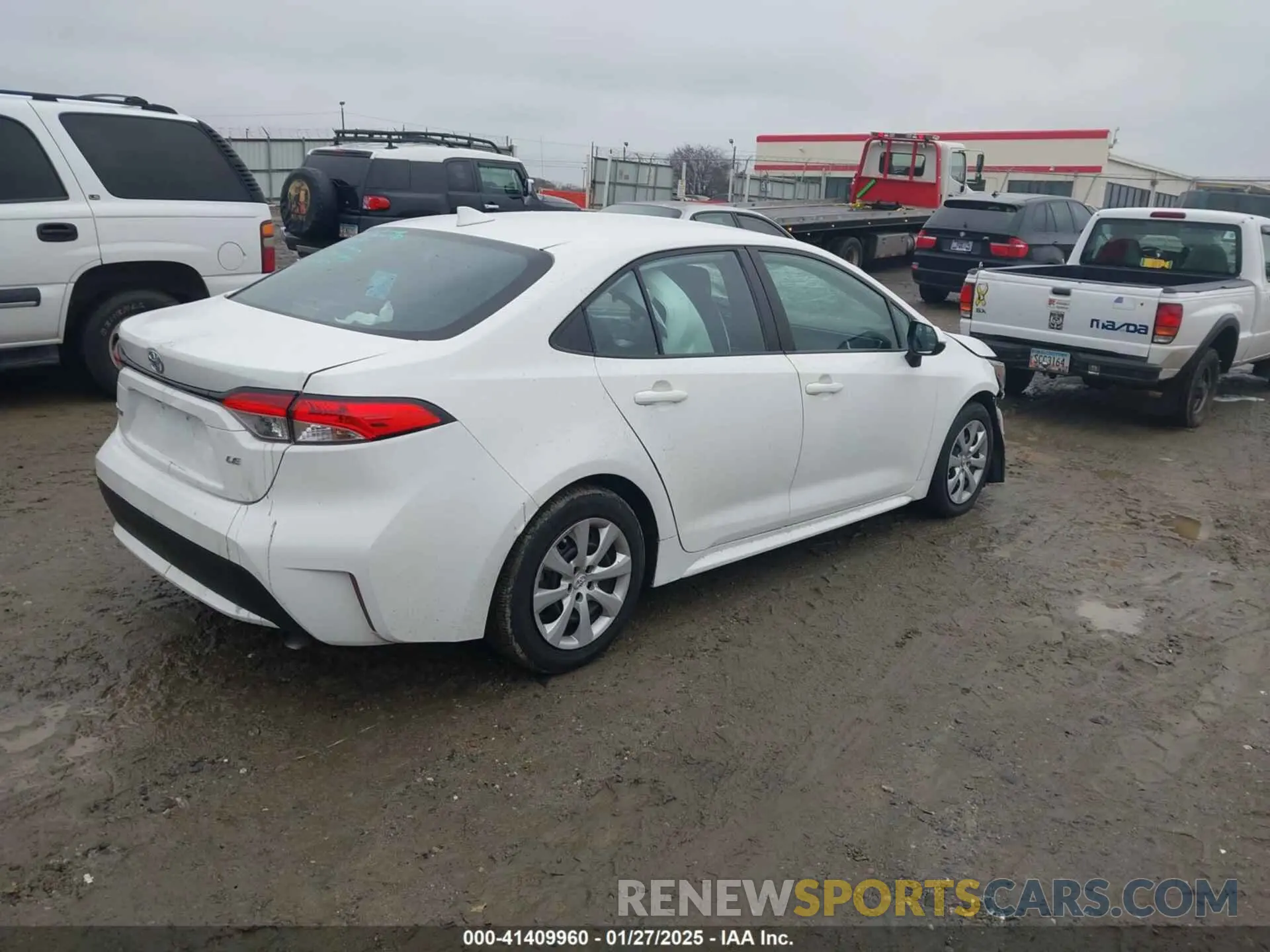 4 fotografías del automóvil dañado 5YFEPRAE8LP098513 TOYOTA COROLLA 2020