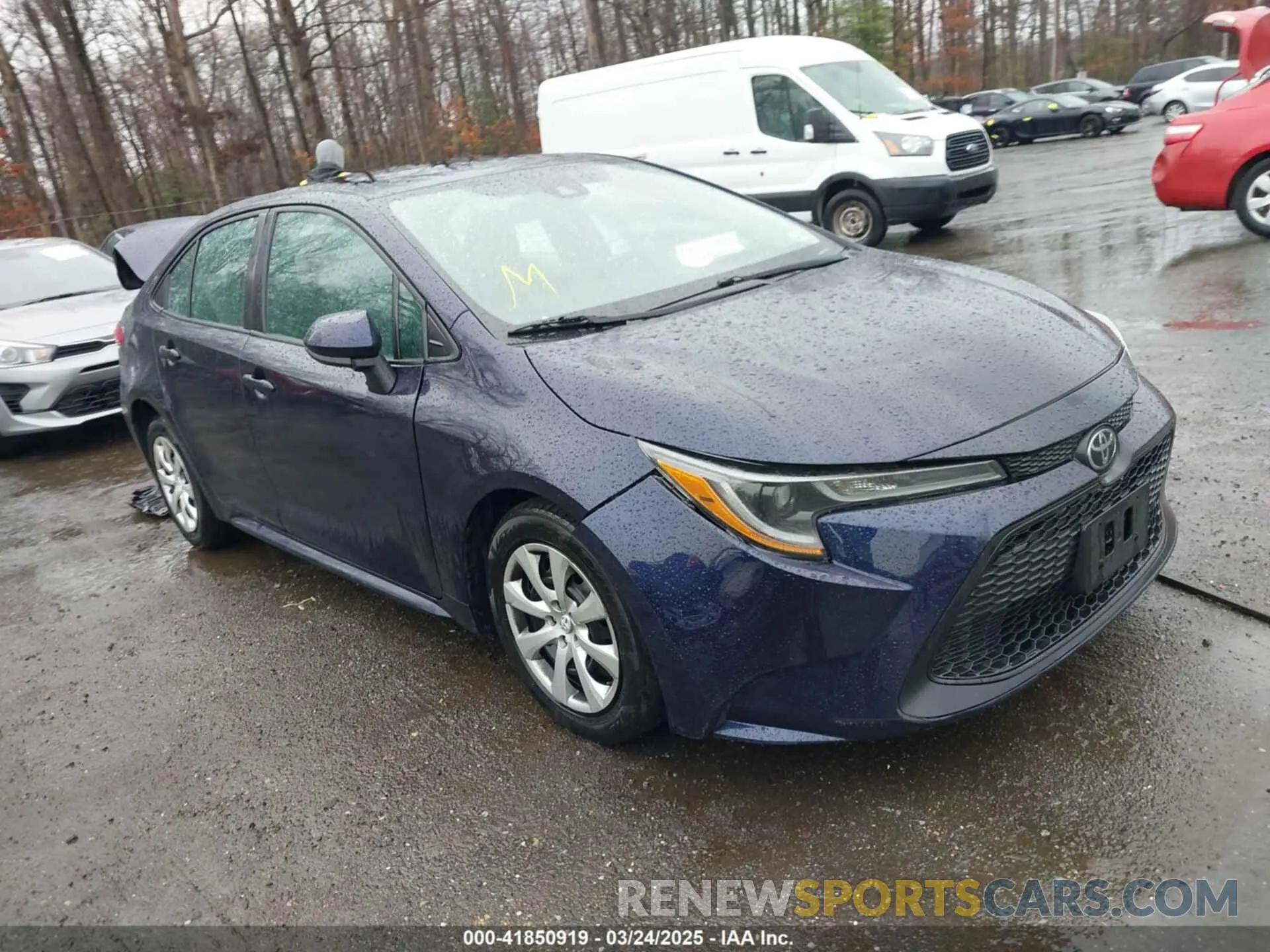 1 fotografías del automóvil dañado 5YFEPRAE8LP108201 TOYOTA COROLLA 2020