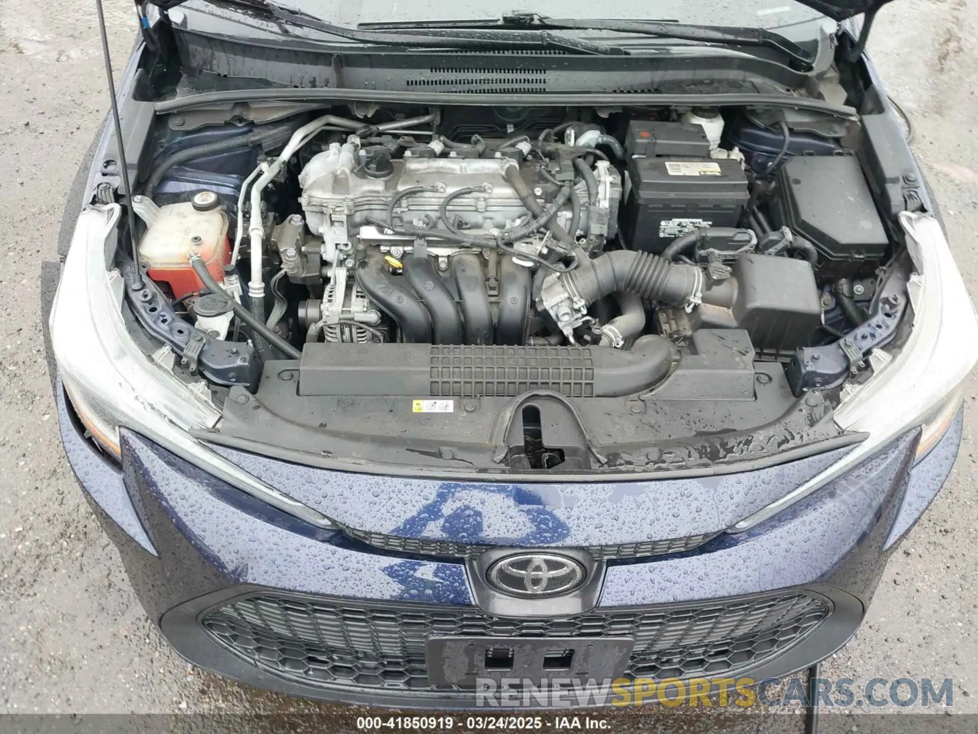 10 fotografías del automóvil dañado 5YFEPRAE8LP108201 TOYOTA COROLLA 2020