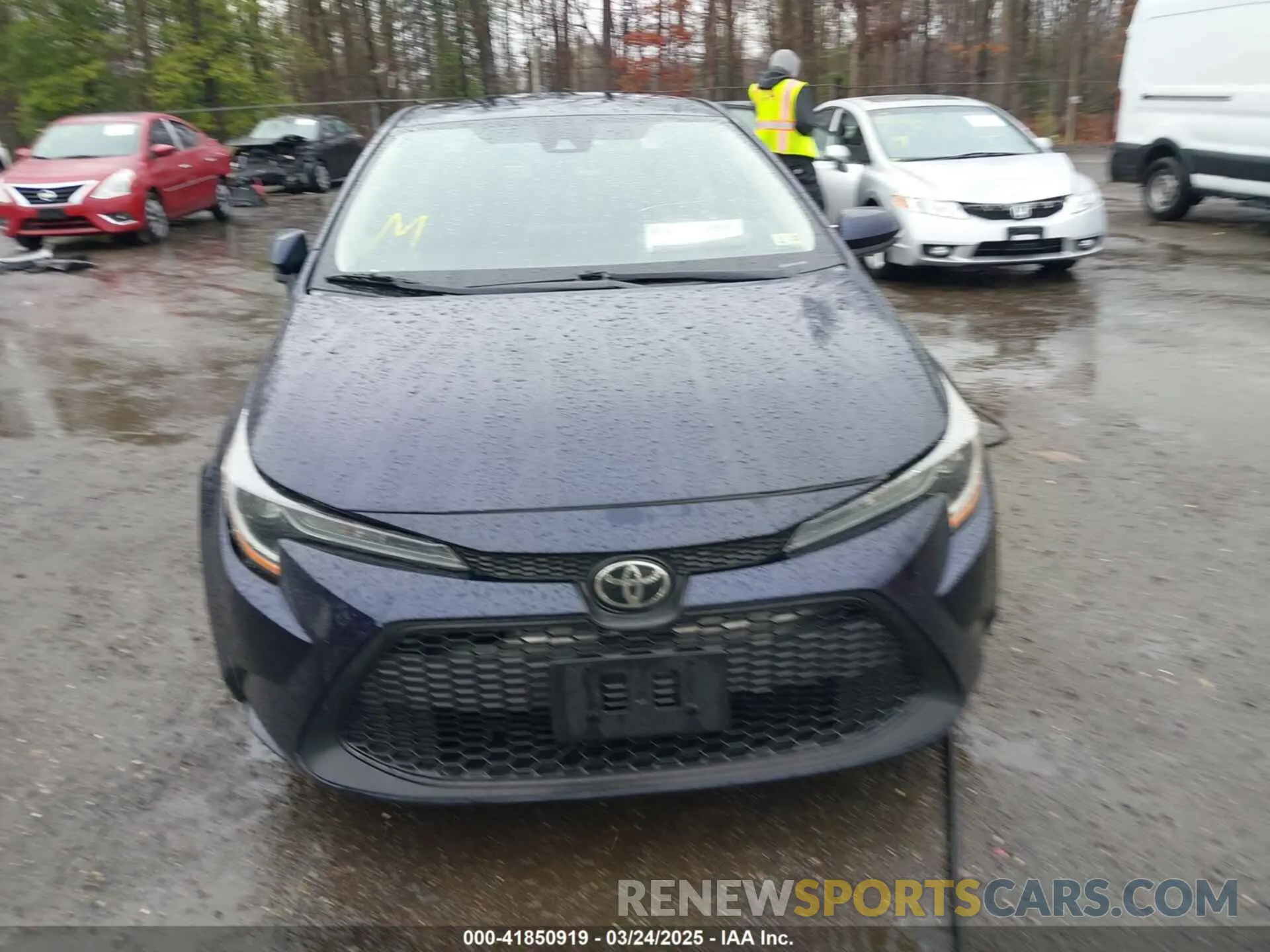 12 fotografías del automóvil dañado 5YFEPRAE8LP108201 TOYOTA COROLLA 2020