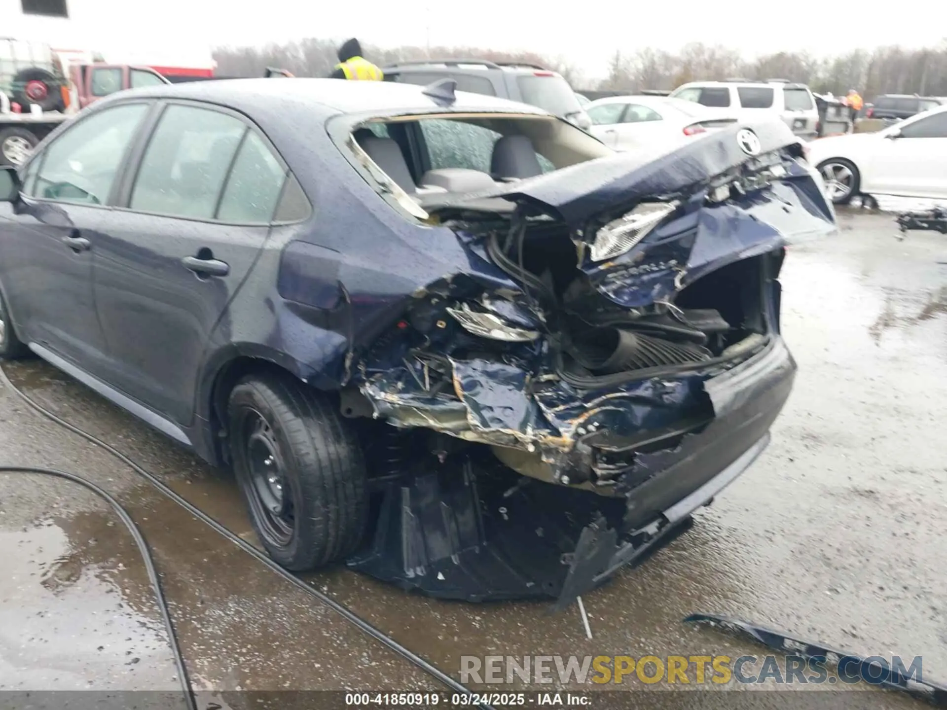 6 fotografías del automóvil dañado 5YFEPRAE8LP108201 TOYOTA COROLLA 2020