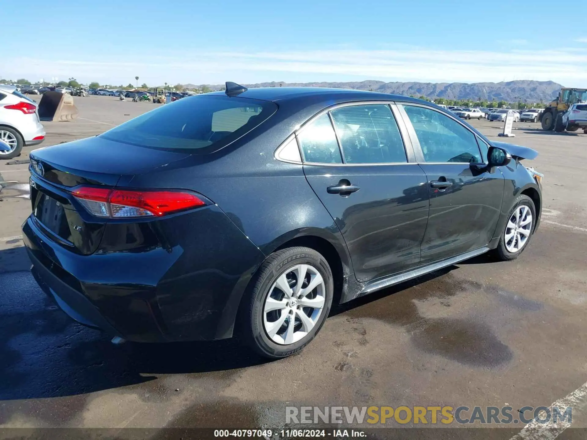 4 fotografías del automóvil dañado 5YFEPRAE8LP116542 TOYOTA COROLLA 2020