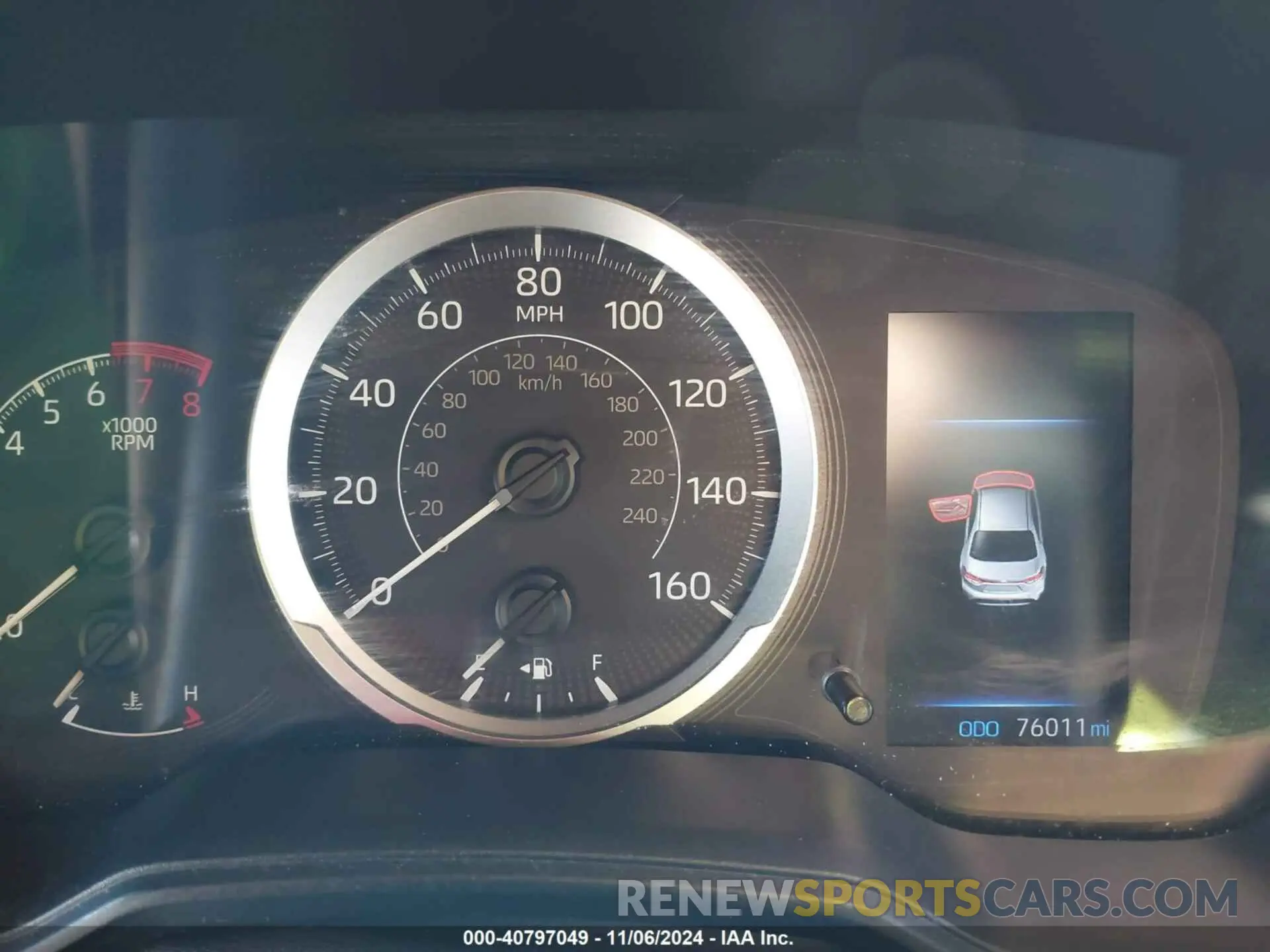 7 fotografías del automóvil dañado 5YFEPRAE8LP116542 TOYOTA COROLLA 2020