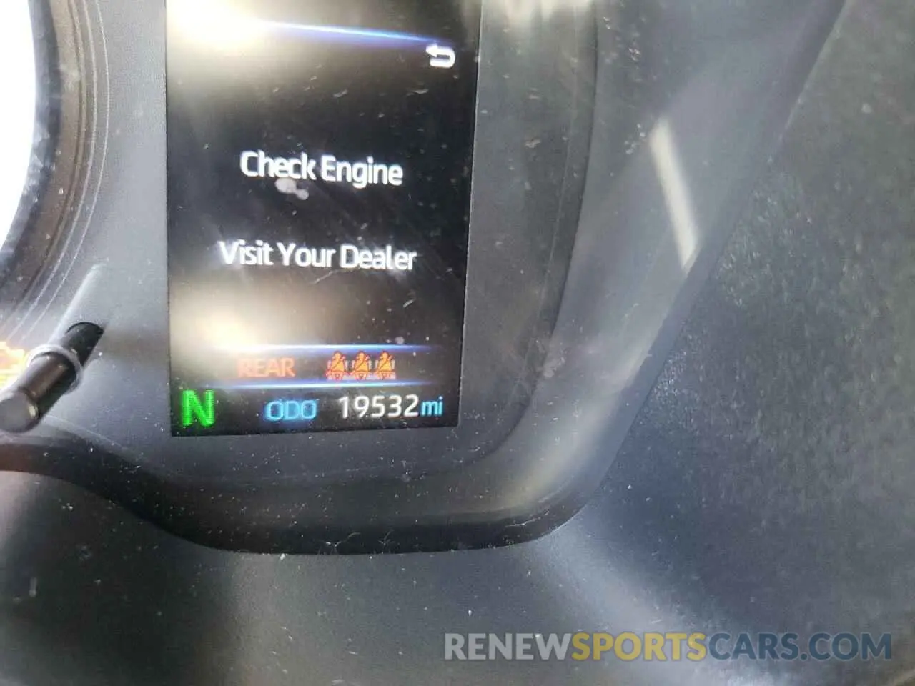 8 fotografías del automóvil dañado 5YFEPRAE8LP121868 TOYOTA COROLLA 2020