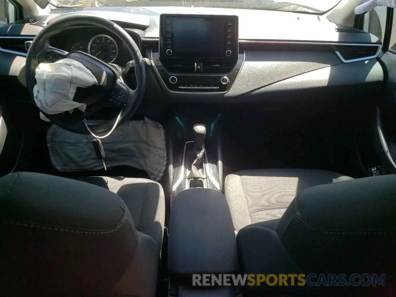 9 fotografías del automóvil dañado 5YFEPRAE8LP121868 TOYOTA COROLLA 2020