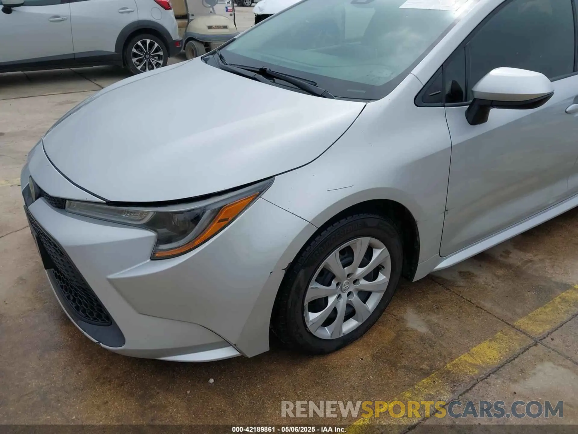 17 fotografías del automóvil dañado 5YFEPRAE8LP123927 TOYOTA COROLLA 2020