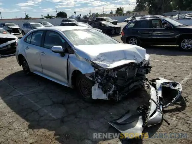 1 fotografías del automóvil dañado 5YFEPRAE8LP124530 TOYOTA COROLLA 2020