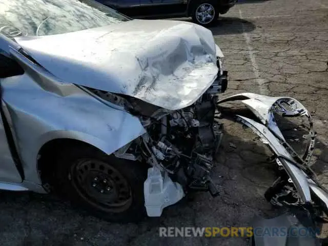 9 fotografías del automóvil dañado 5YFEPRAE8LP124530 TOYOTA COROLLA 2020