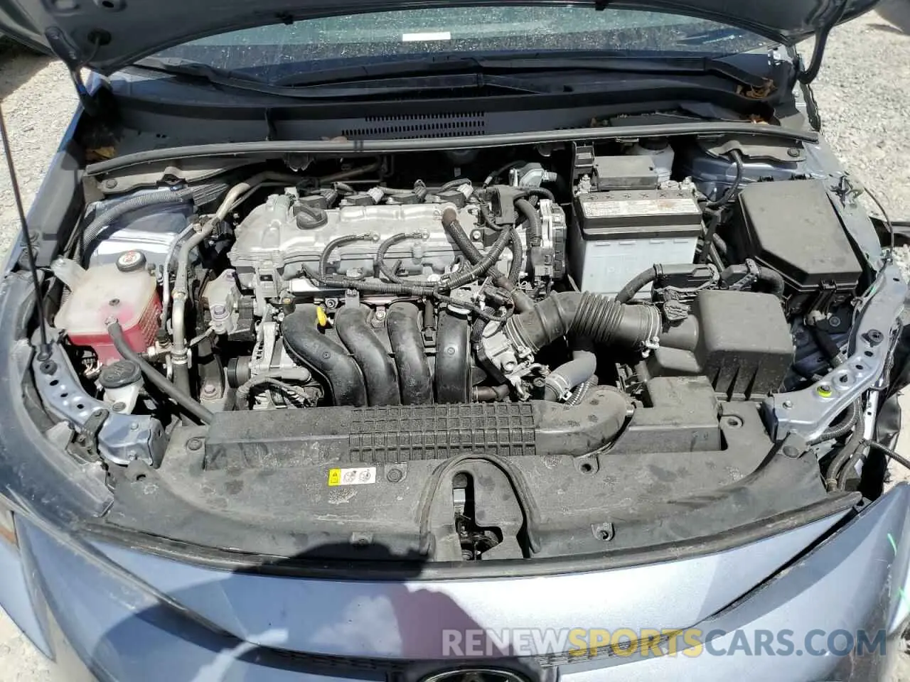 7 fotografías del automóvil dañado 5YFEPRAE8LP126620 TOYOTA COROLLA 2020