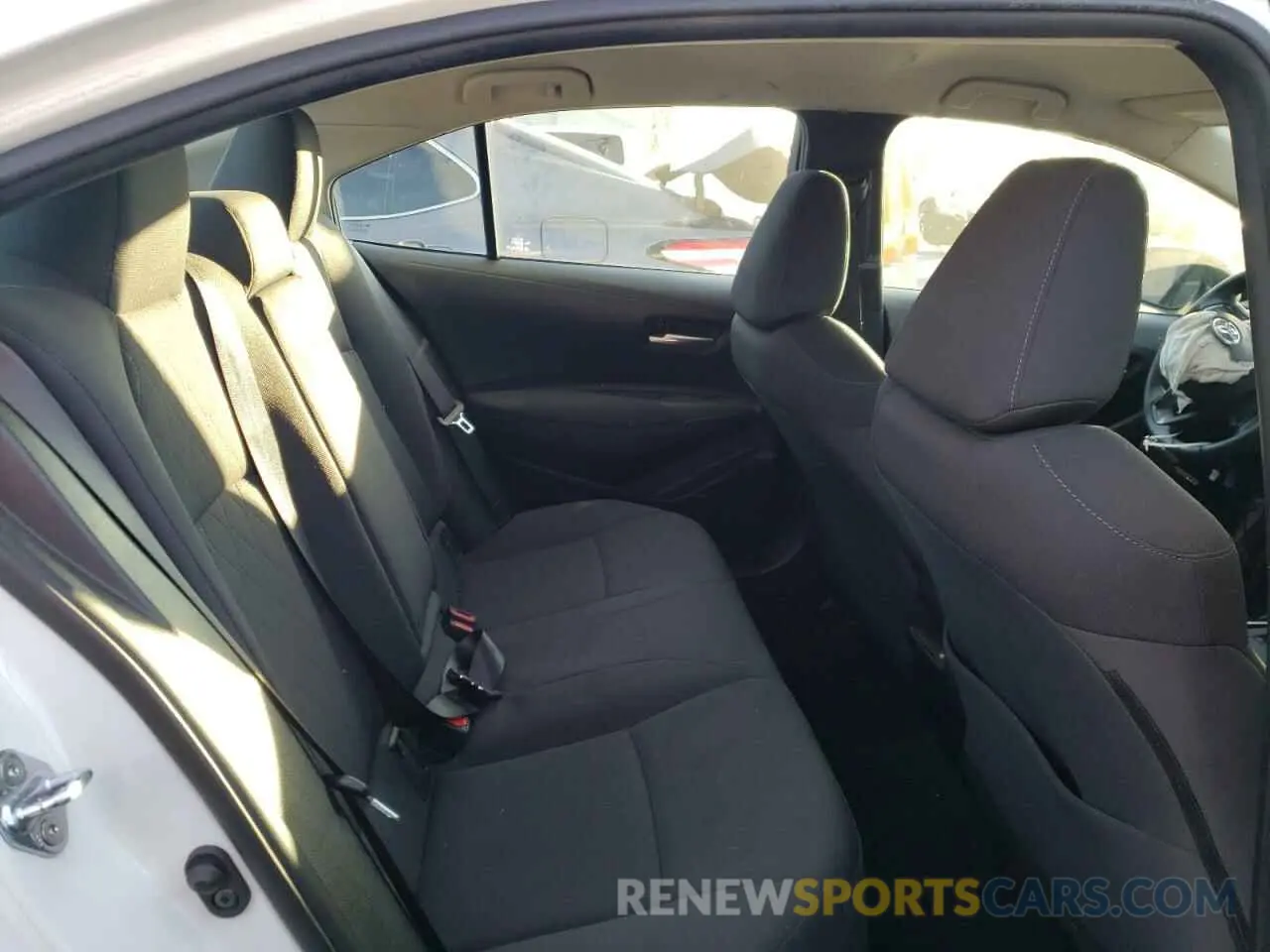 10 fotografías del automóvil dañado 5YFEPRAE8LP129713 TOYOTA COROLLA 2020