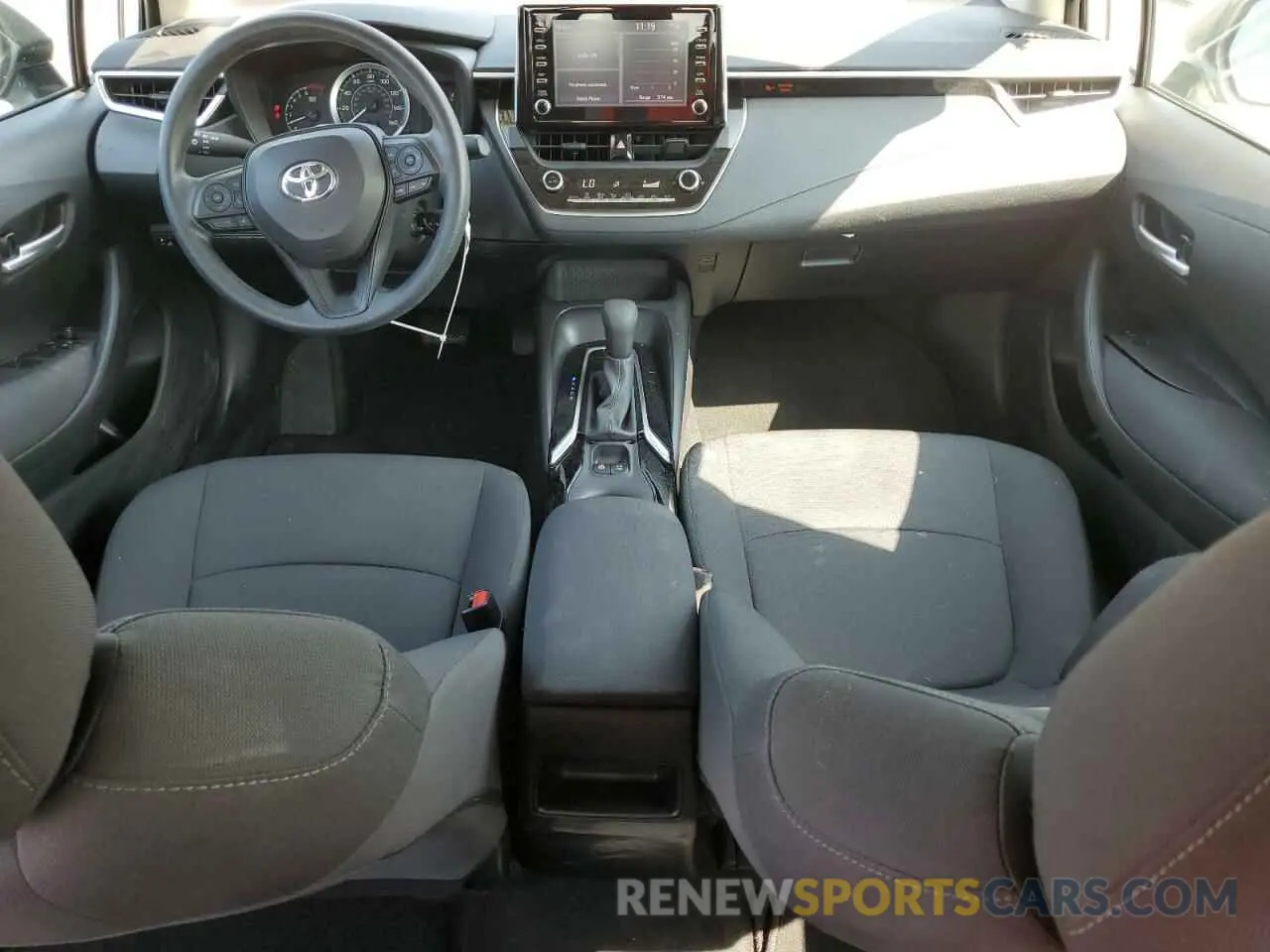 8 fotografías del automóvil dañado 5YFEPRAE8LP136385 TOYOTA COROLLA 2020