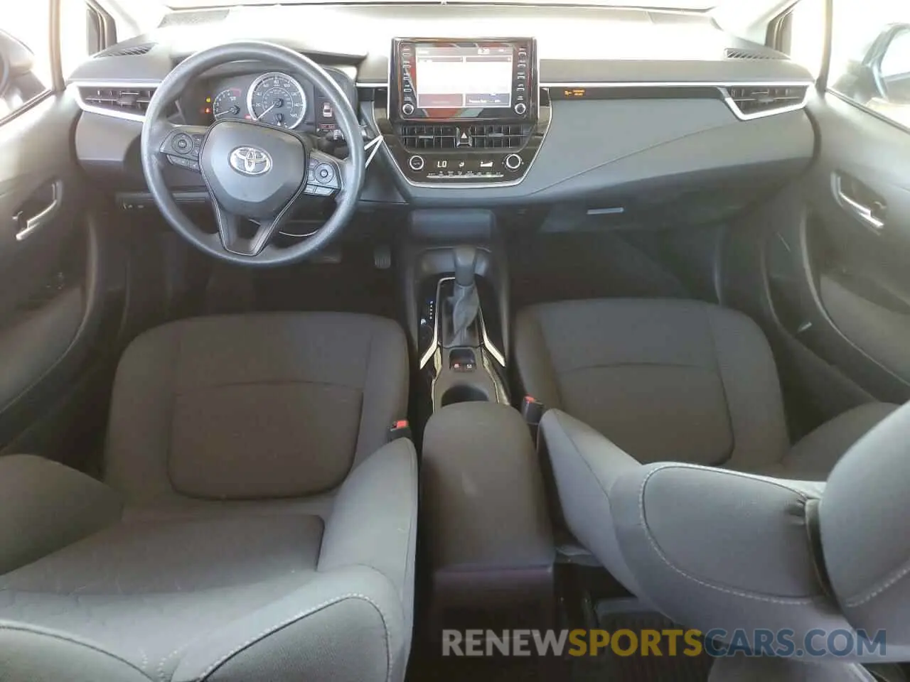 8 fotografías del automóvil dañado 5YFEPRAE8LP137021 TOYOTA COROLLA 2020