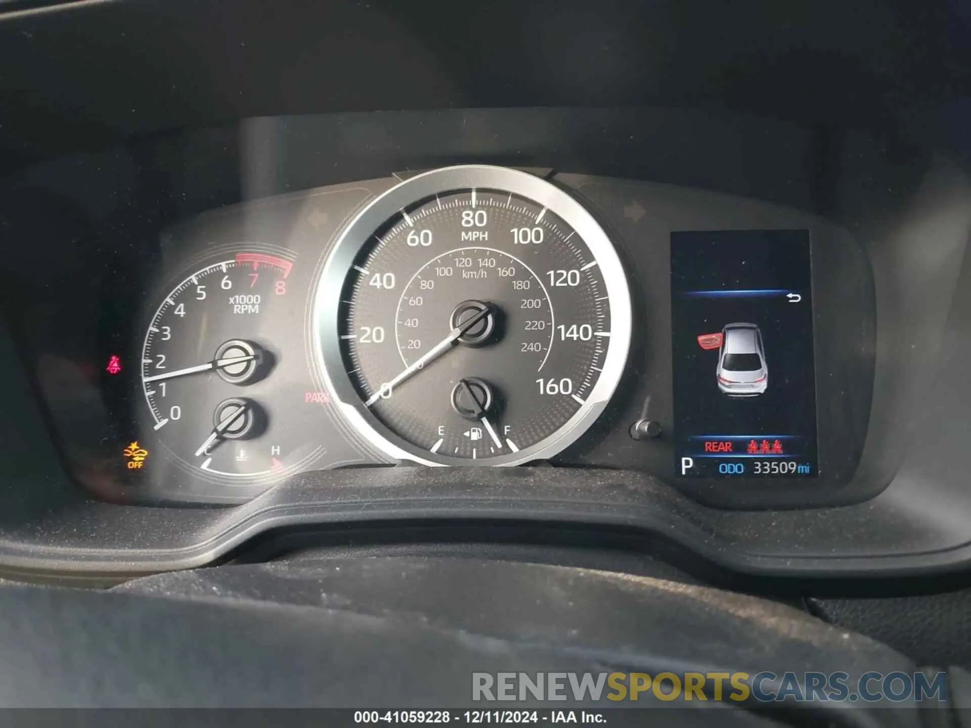 7 fotografías del automóvil dañado 5YFEPRAE8LP143658 TOYOTA COROLLA 2020