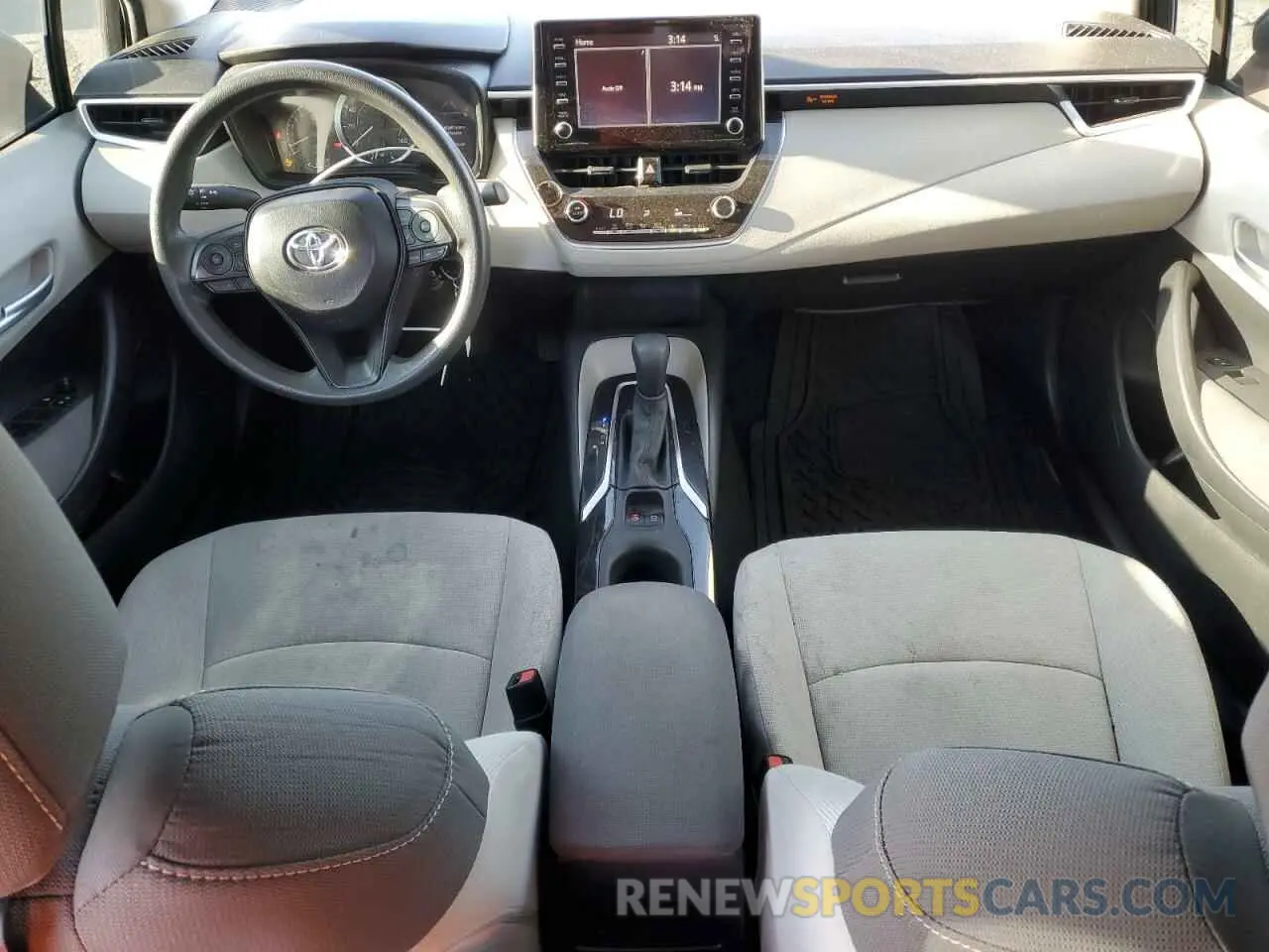 8 fotografías del automóvil dañado 5YFEPRAE9LP005529 TOYOTA COROLLA 2020