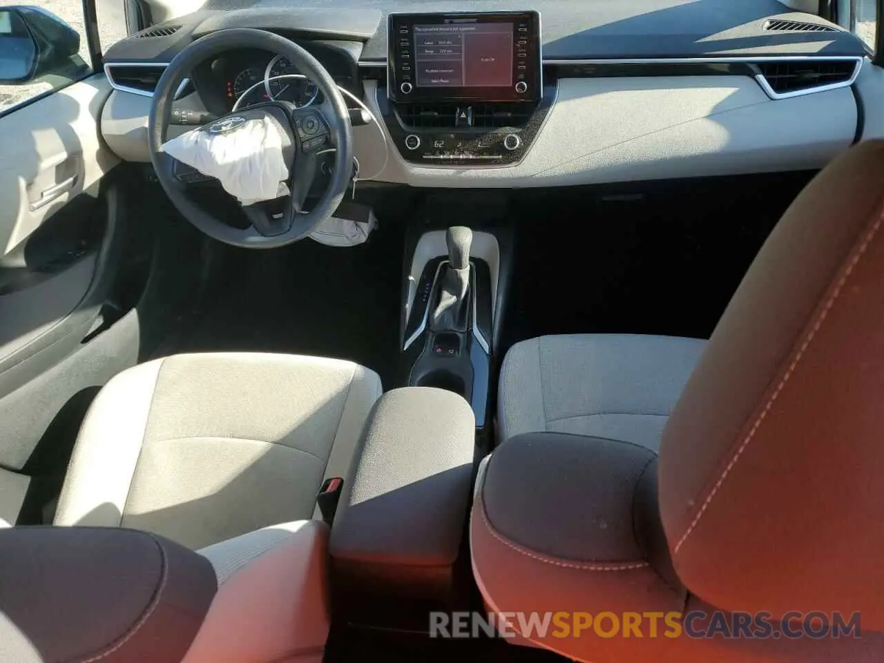 8 fotografías del automóvil dañado 5YFEPRAE9LP020371 TOYOTA COROLLA 2020