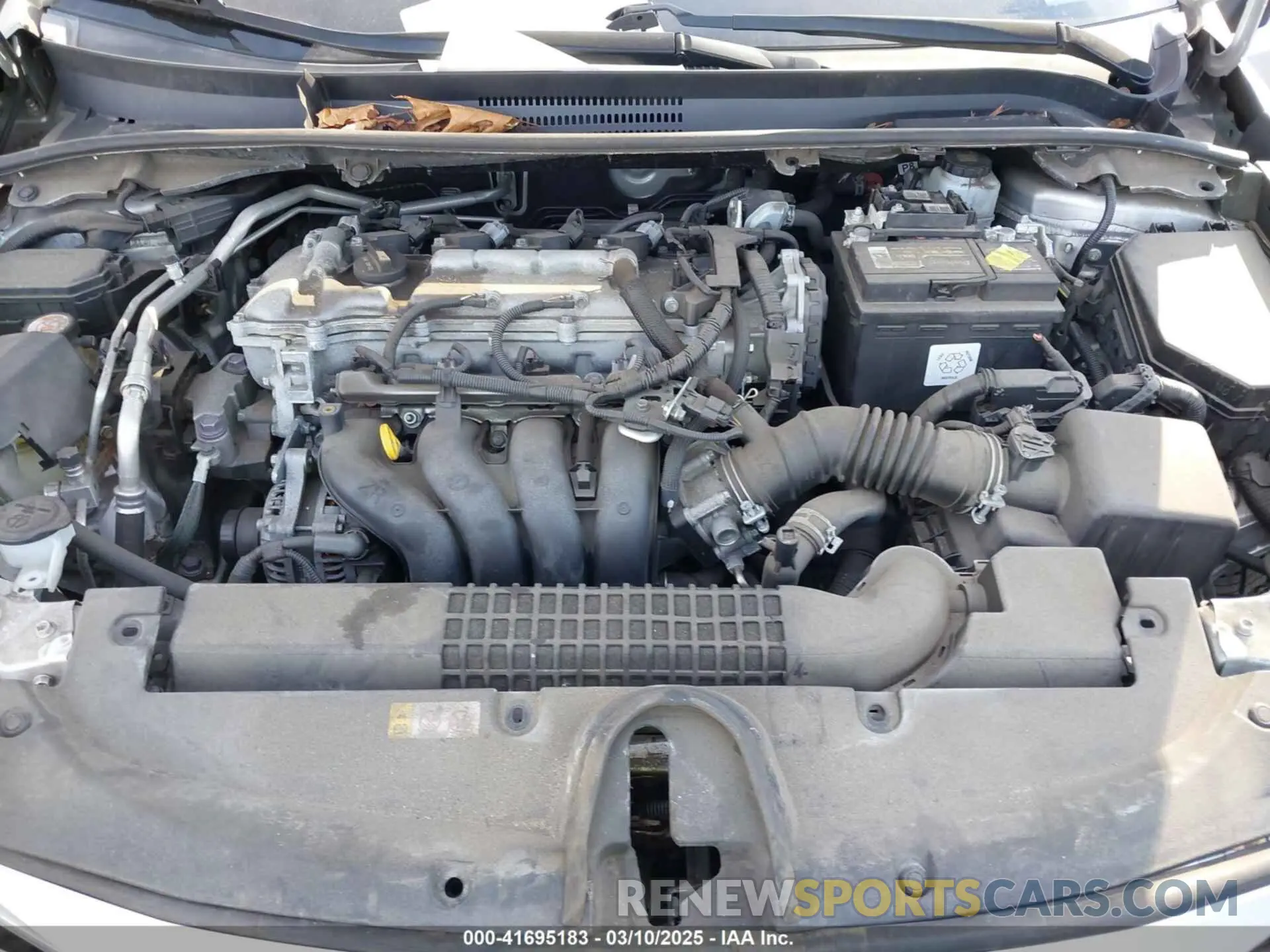 10 fotografías del automóvil dañado 5YFEPRAE9LP023156 TOYOTA COROLLA 2020