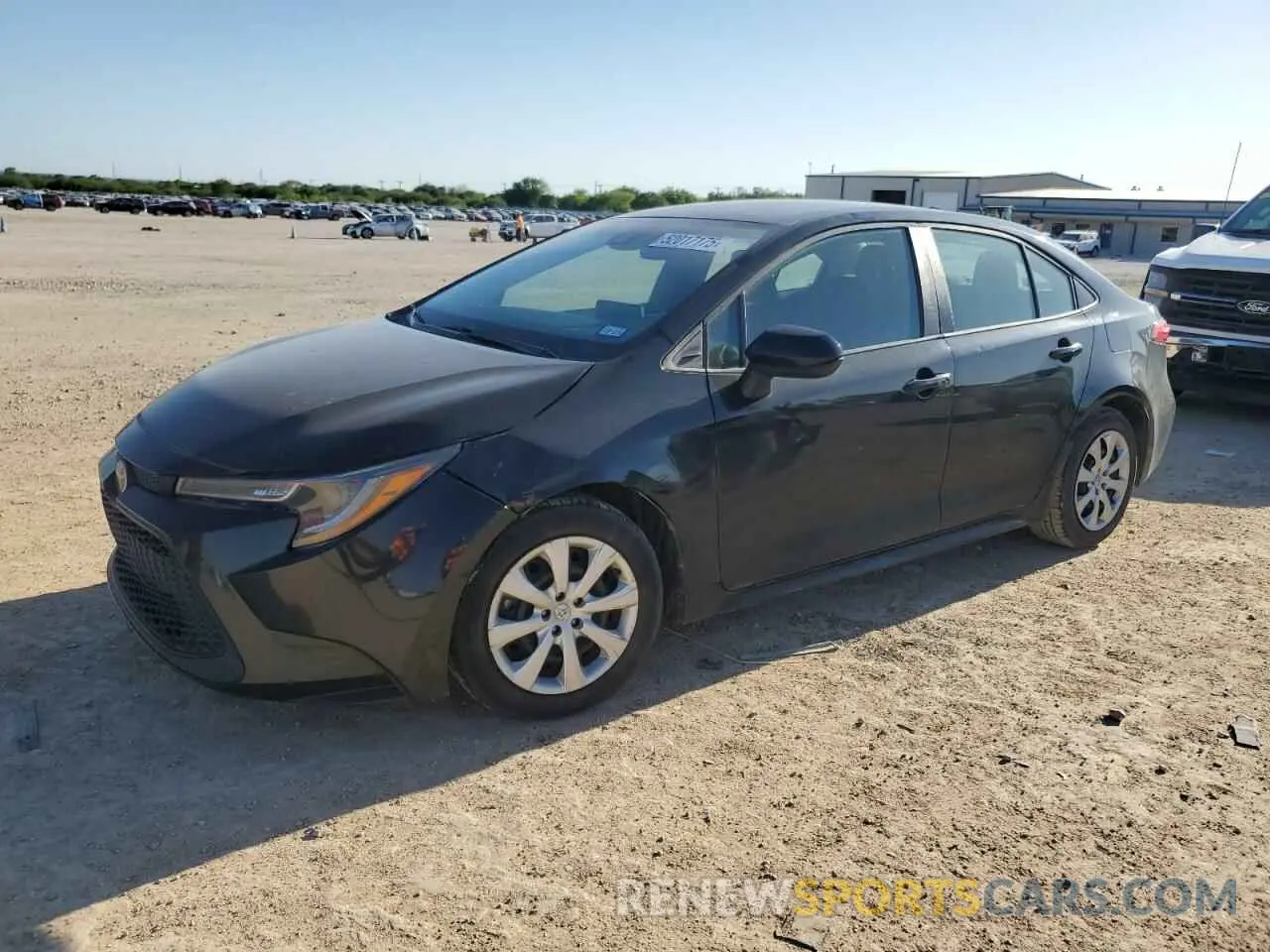 1 fotografías del automóvil dañado 5YFEPRAE9LP025134 TOYOTA COROLLA 2020