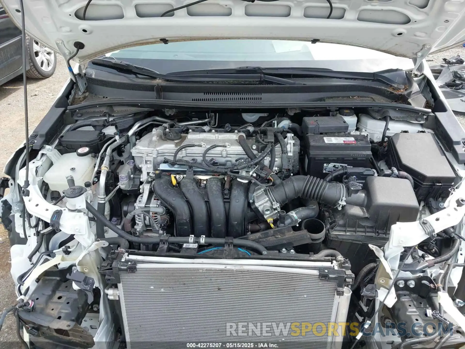 10 fotografías del automóvil dañado 5YFEPRAE9LP031354 TOYOTA COROLLA 2020