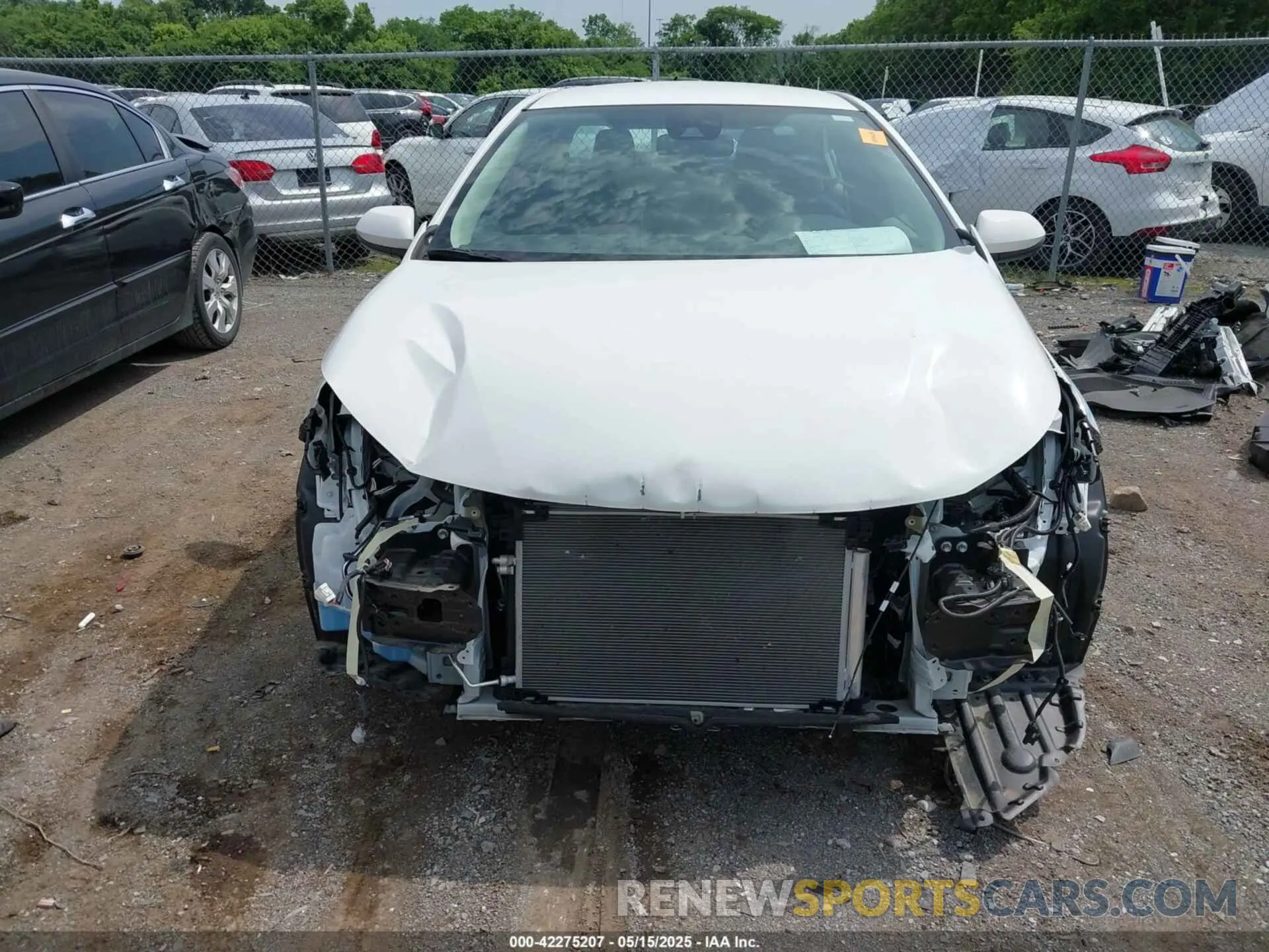 13 fotografías del automóvil dañado 5YFEPRAE9LP031354 TOYOTA COROLLA 2020