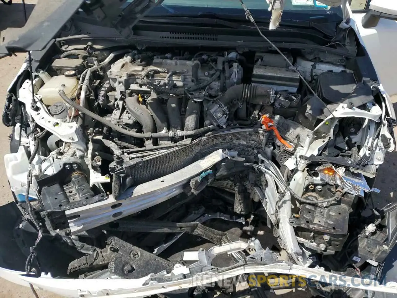 11 fotografías del automóvil dañado 5YFEPRAE9LP043116 TOYOTA COROLLA 2020