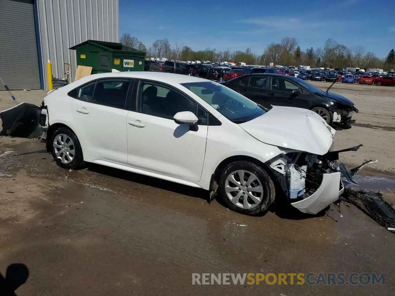 4 fotografías del automóvil dañado 5YFEPRAE9LP043116 TOYOTA COROLLA 2020
