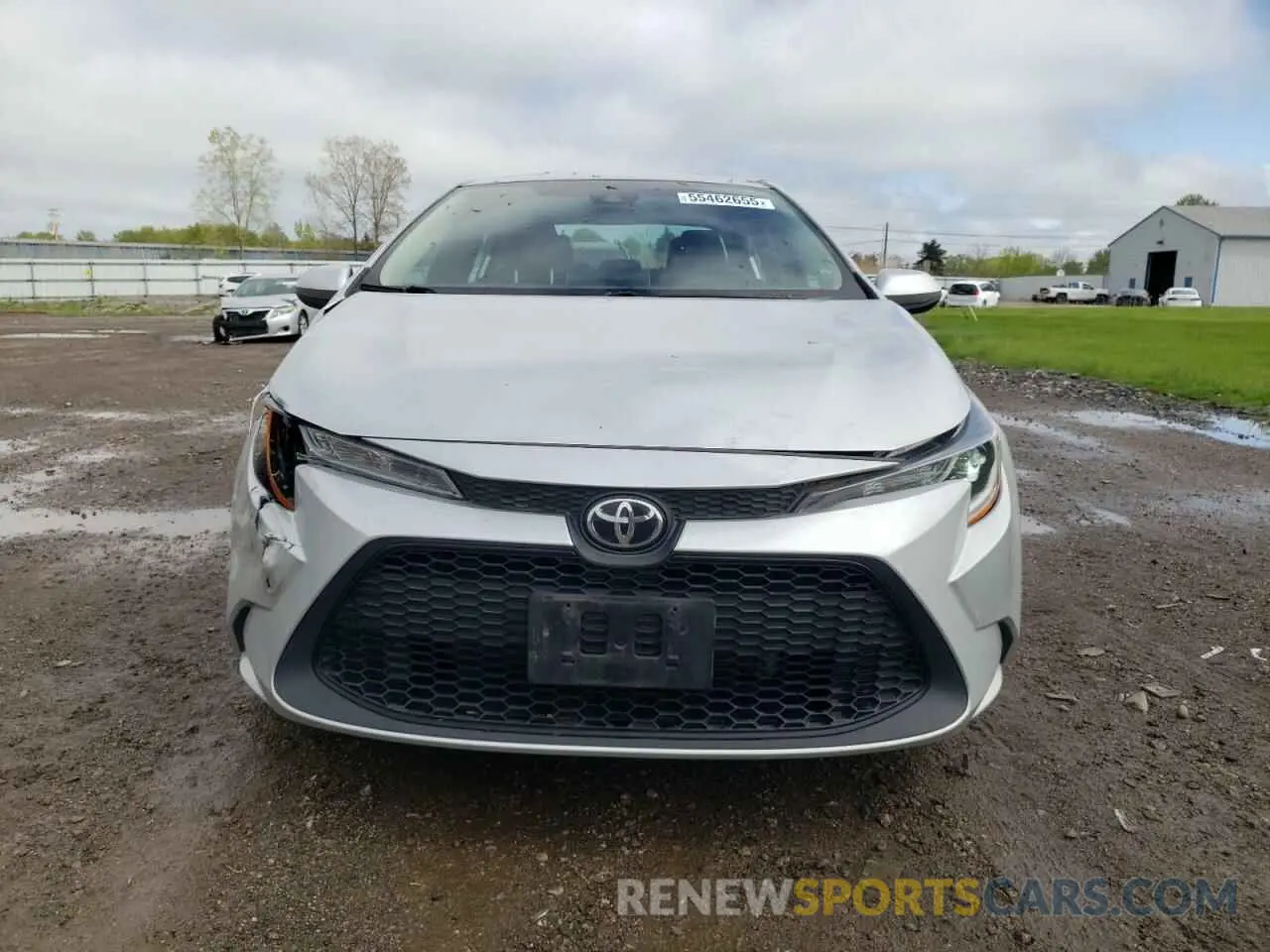 5 fotografías del automóvil dañado 5YFEPRAE9LP044699 TOYOTA COROLLA 2020