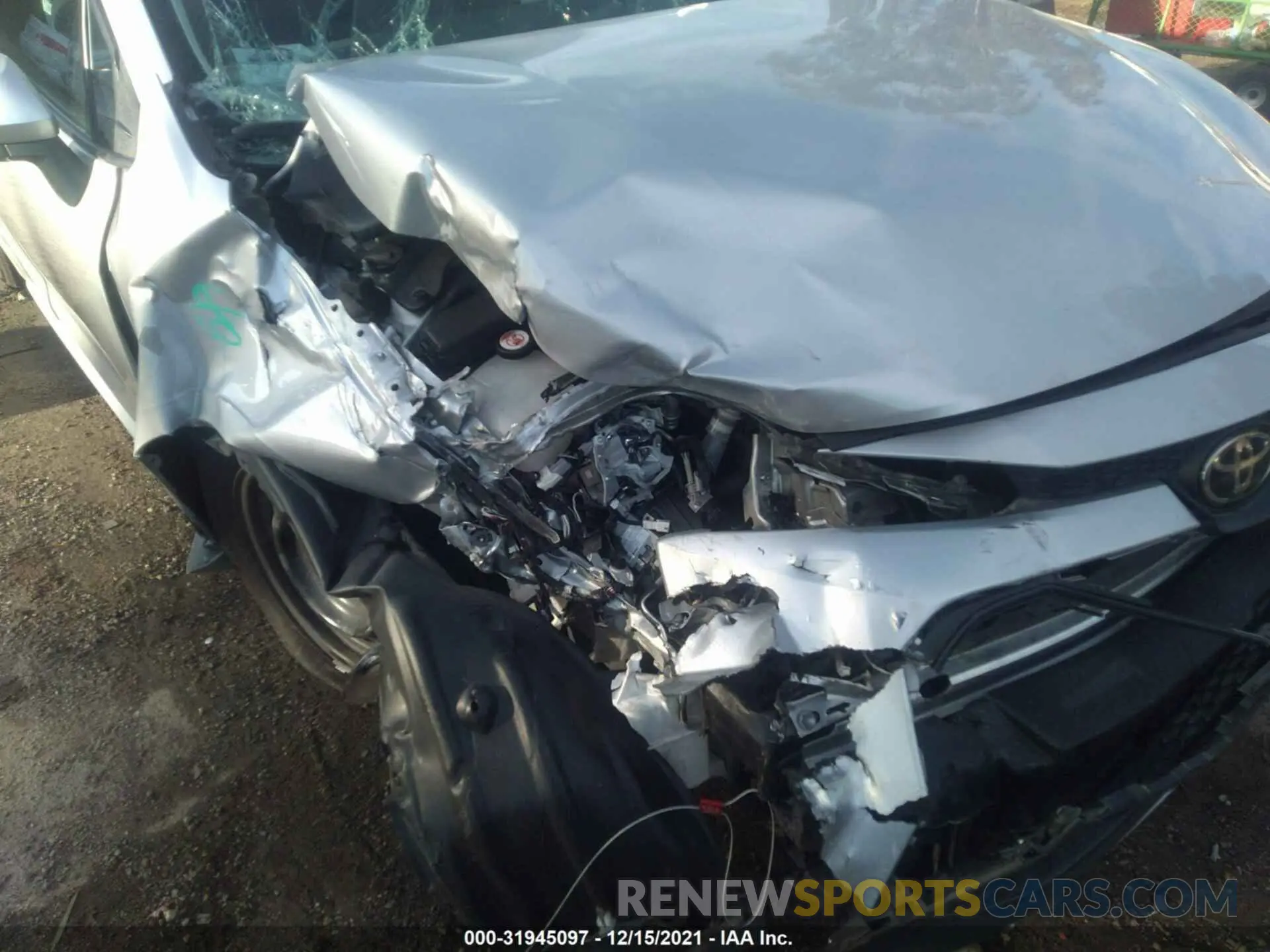 6 fotografías del automóvil dañado 5YFEPRAE9LP047988 TOYOTA COROLLA 2020