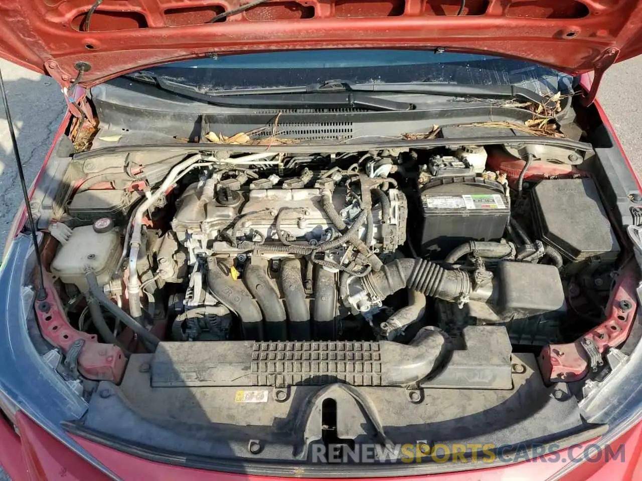 11 fotografías del automóvil dañado 5YFEPRAE9LP048350 TOYOTA COROLLA 2020