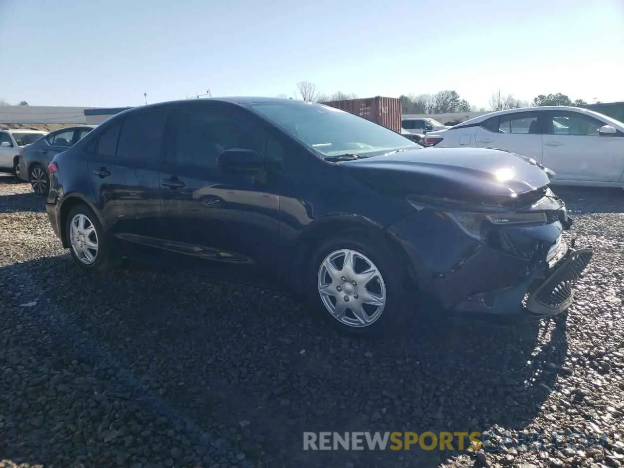 4 fotografías del automóvil dañado 5YFEPRAE9LP055444 TOYOTA COROLLA 2020